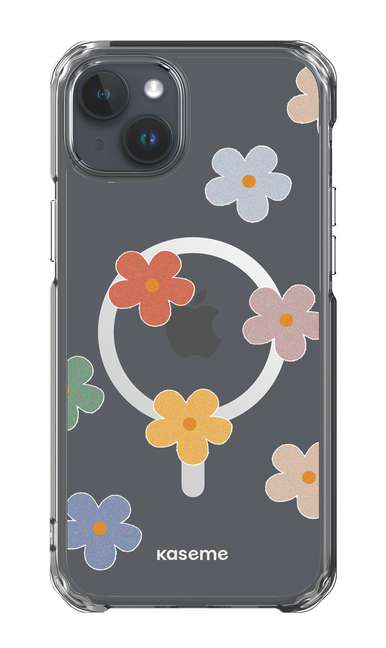 iPhone 15 Plus Clear Case - Magsafe Woodstock Big Clear Case -