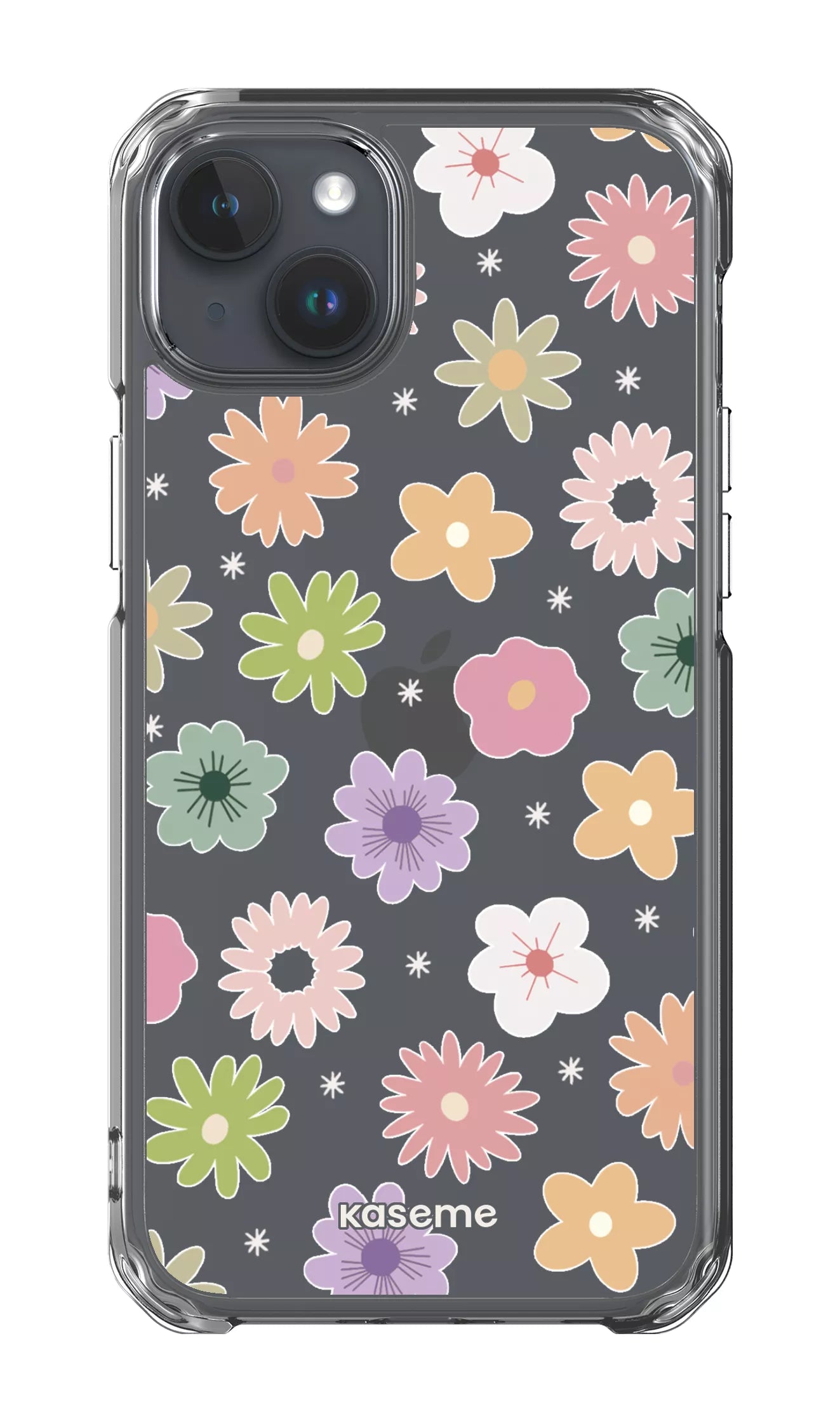 iPhone 15 Plus Clear Case Adore small Clear Case -