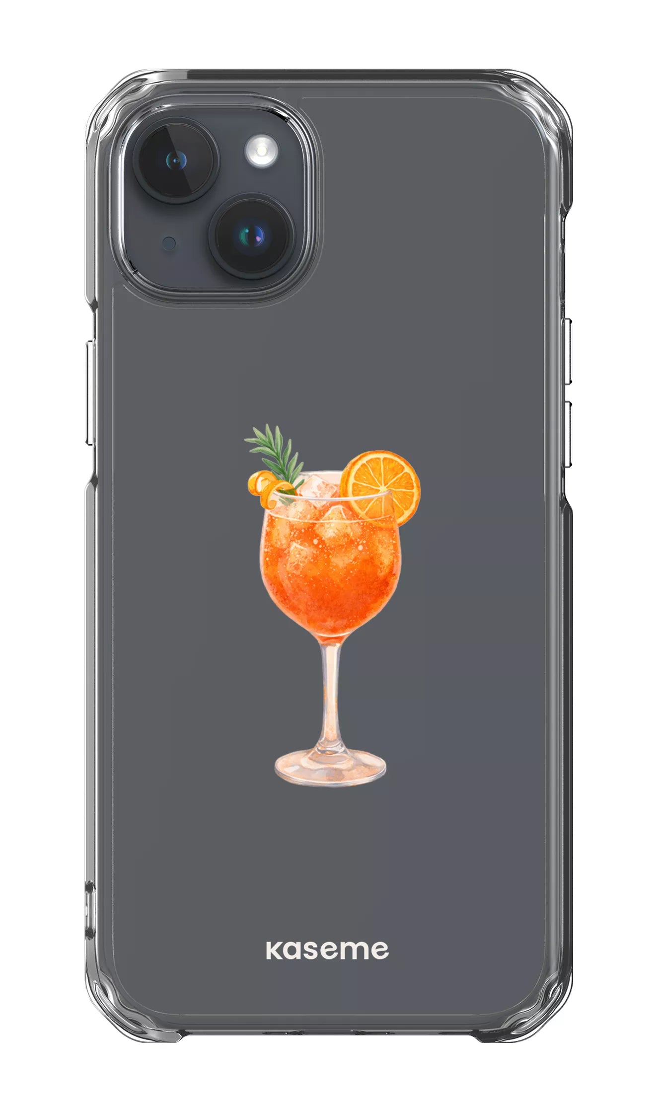 iPhone 15 Plus Clear Case Aperol Sunset Clear Case -