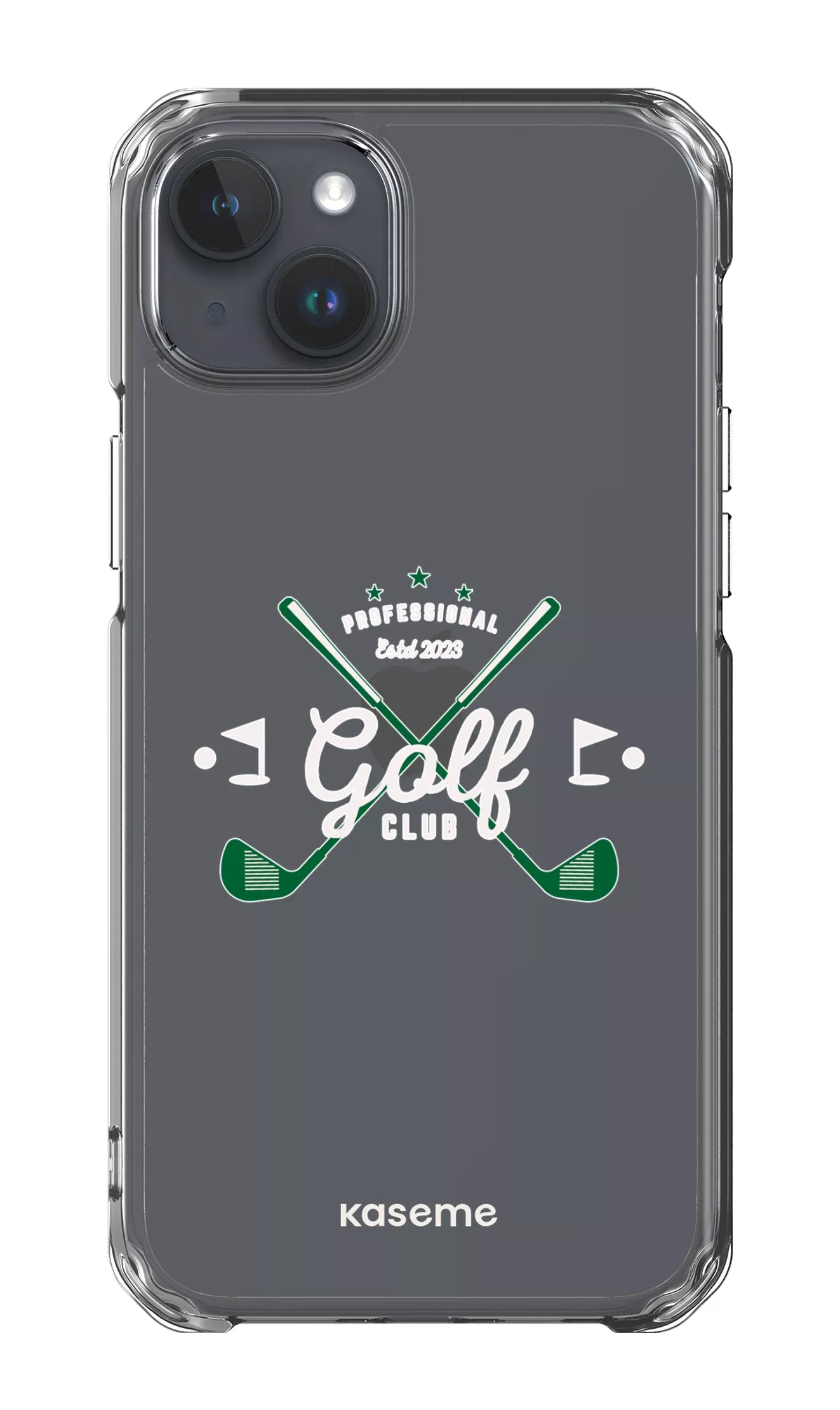 iPhone 15 Plus Clear Case Bogey Clear Case -
