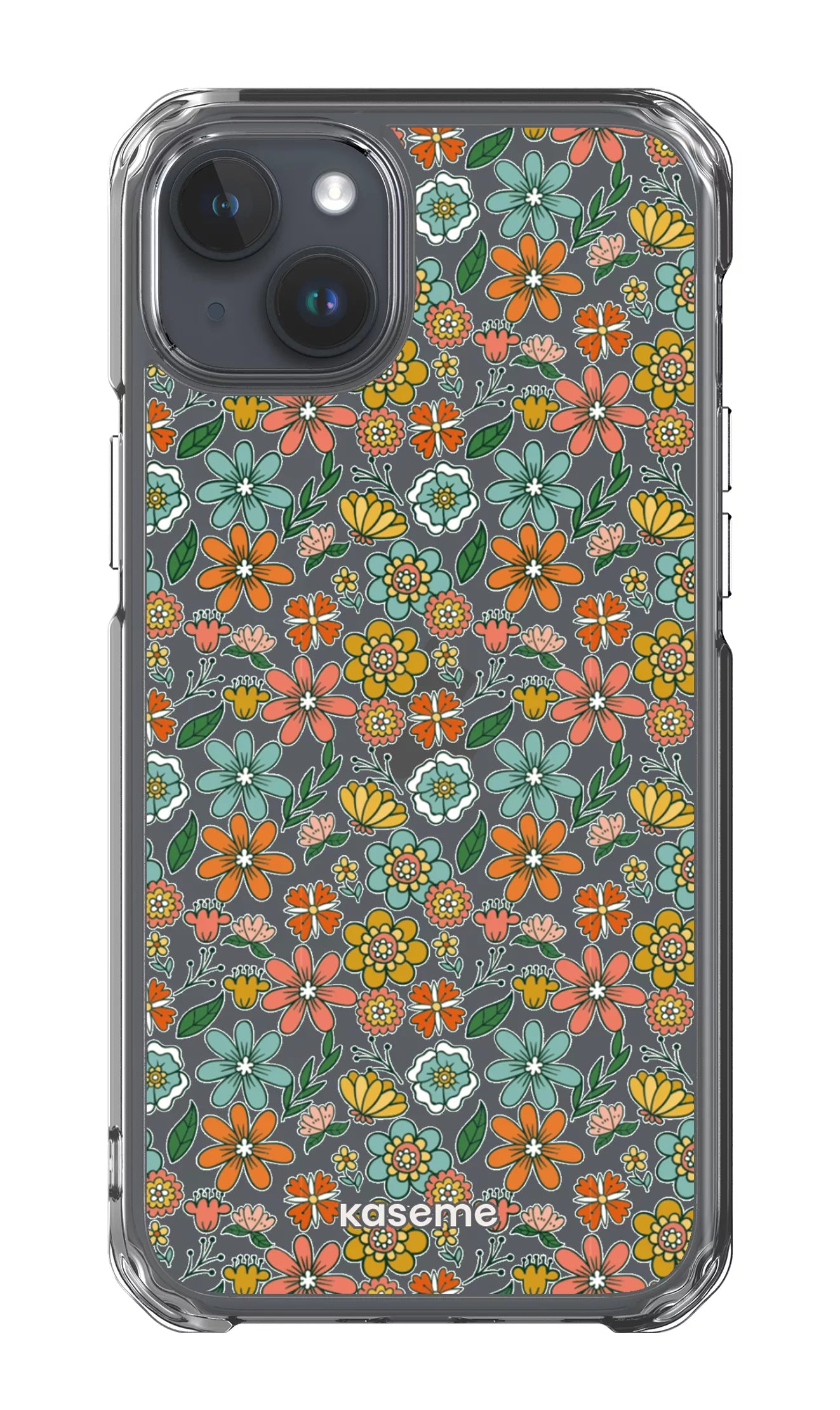 iPhone 15 Plus Clear Case Bohemian Clear Case -