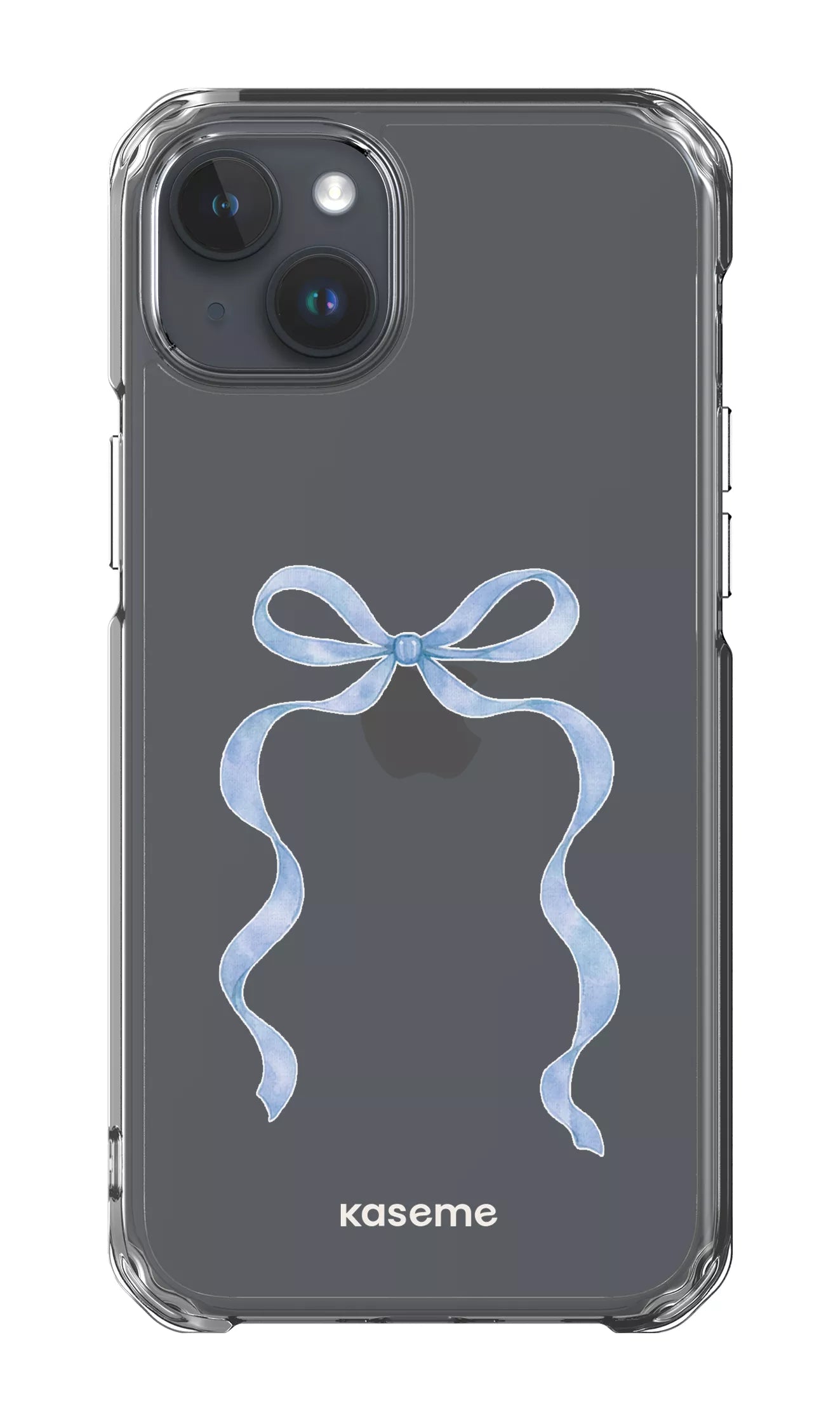 iPhone 15 Plus Clear Case Celeste Blue Clear Case -