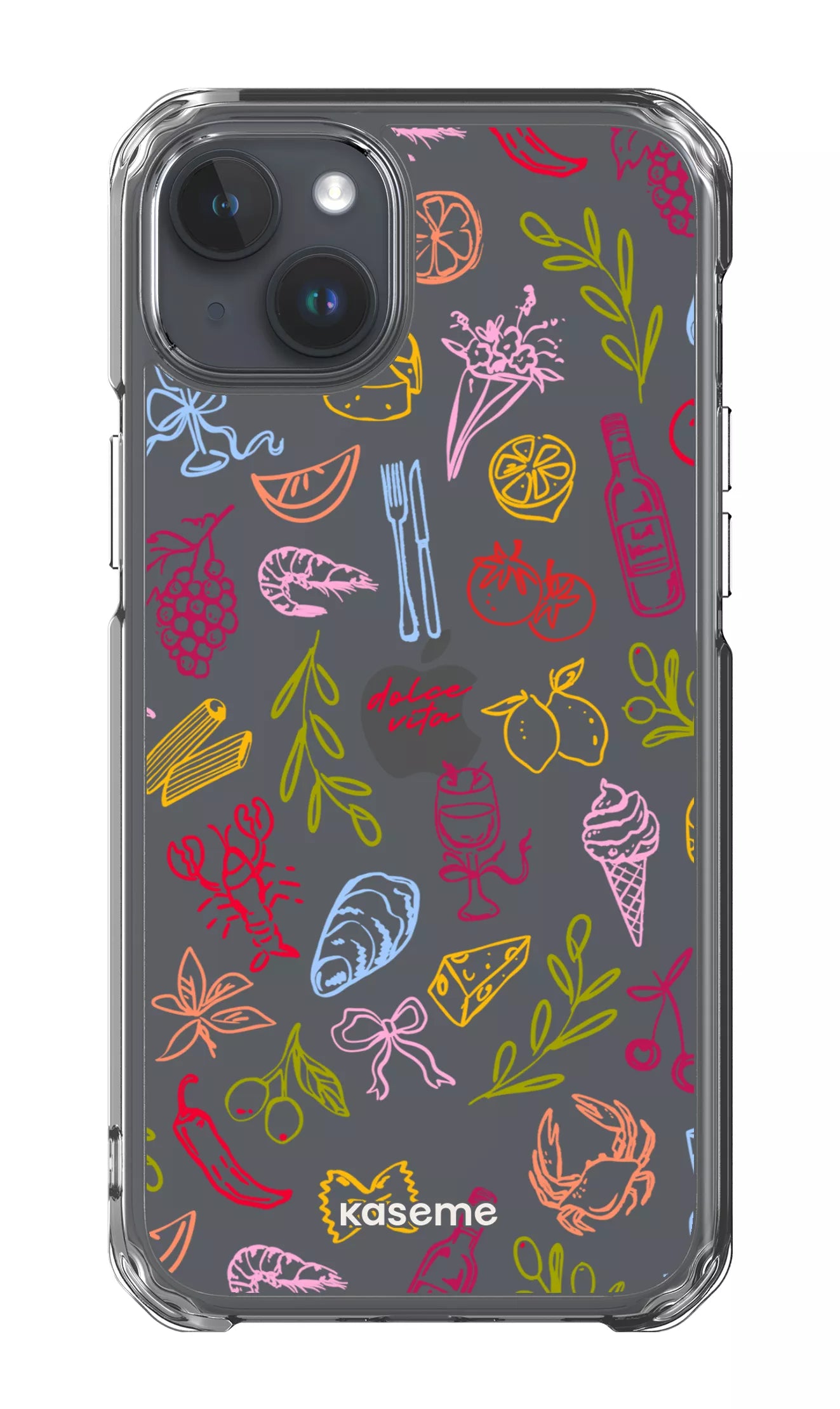 iPhone 15 Plus Clear Case Cucina Viva Clear Case -