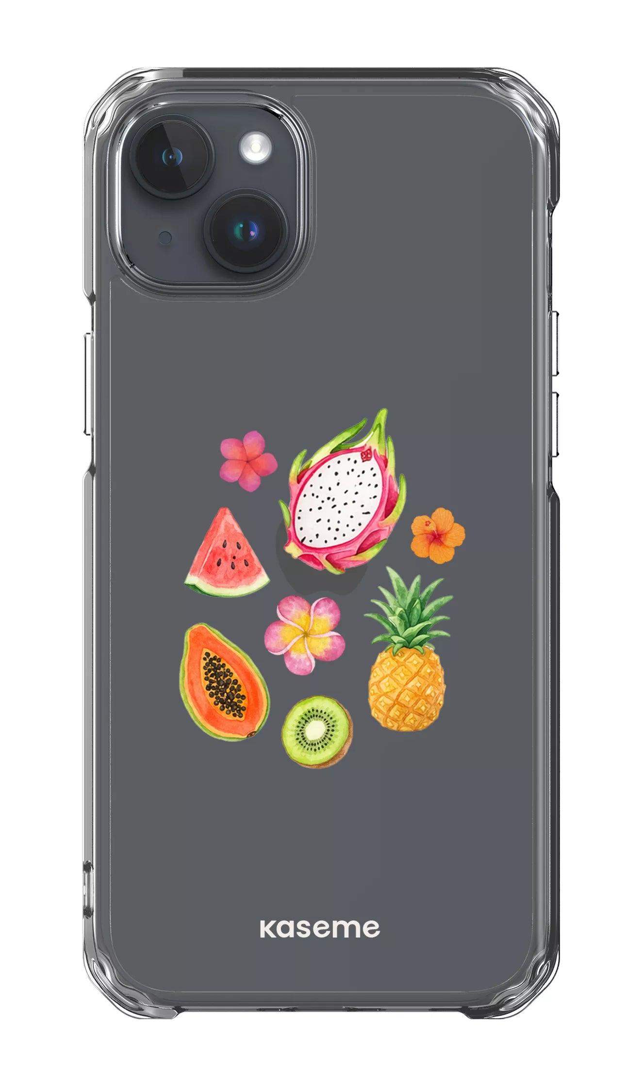 iPhone 15 Plus Clear Case Fresca Tropicale Clear Case -