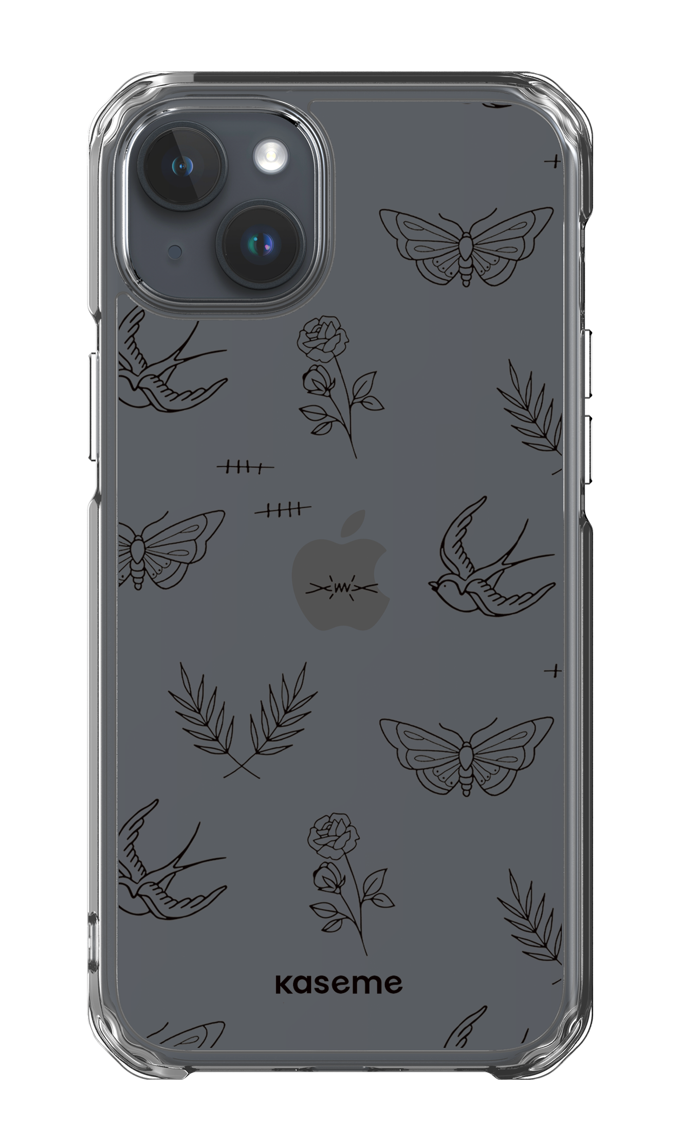 iPhone 15 Plus Clear Case Ink clear case -