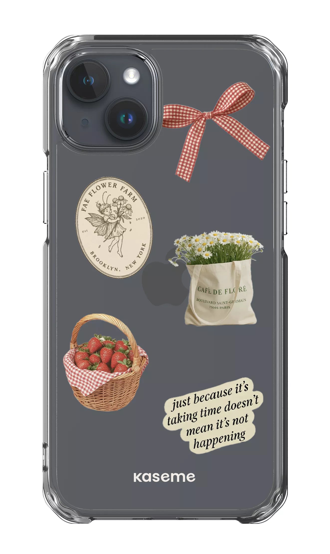 iPhone 15 Plus Clear Case June Clear Case -