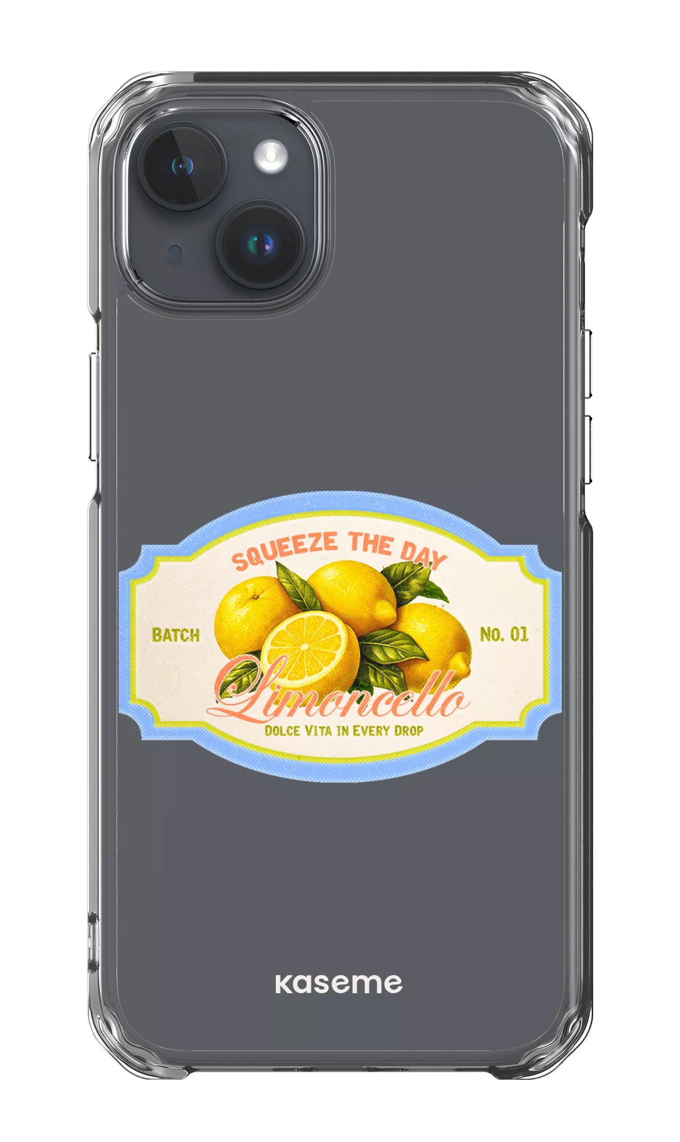 iPhone 15 Plus Clear Case Limoncello Clear Case -