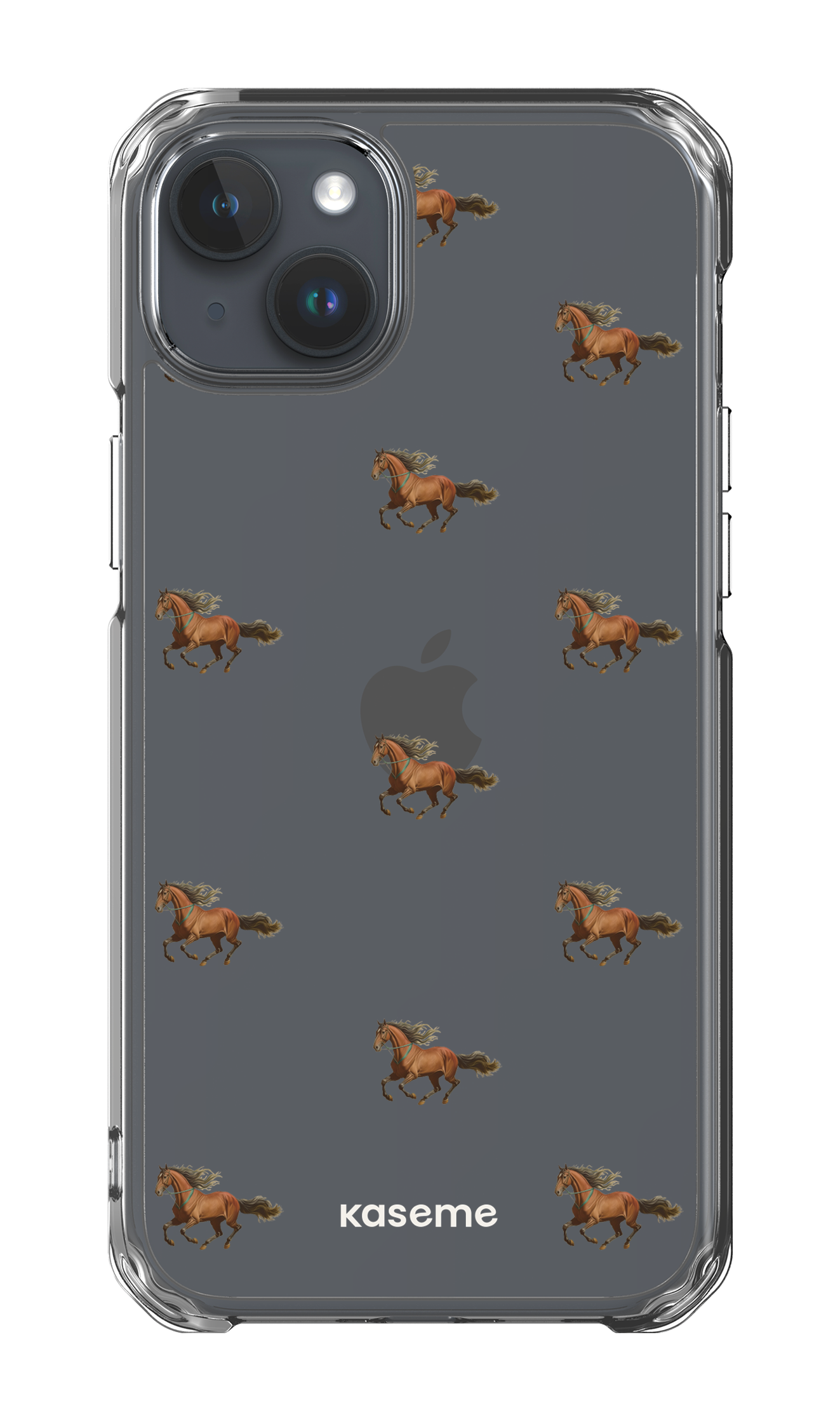 iPhone 15 Plus Clear Case Saddle Clear Case -
