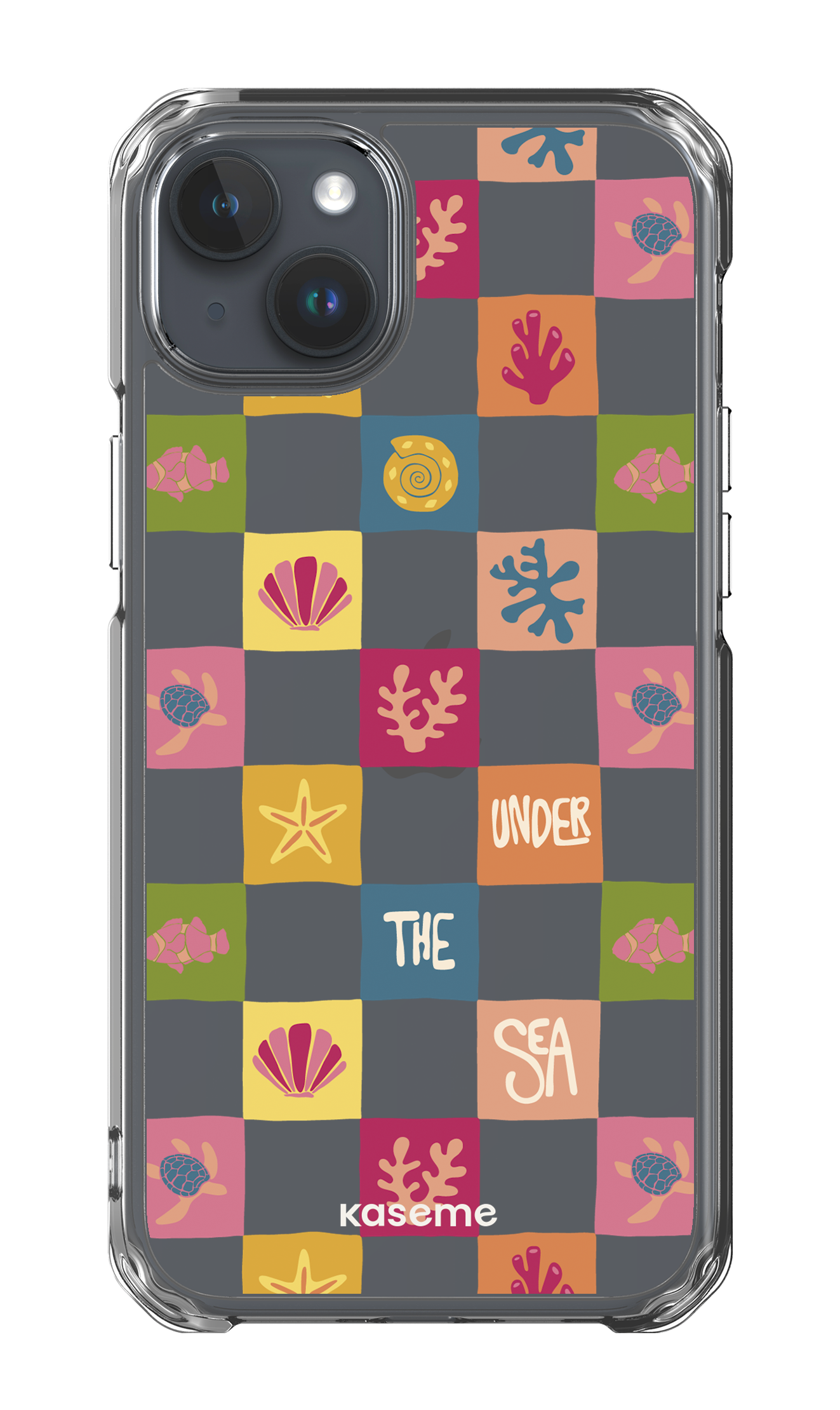 iPhone 15 Plus Clear Case Under the sea Clear Case -