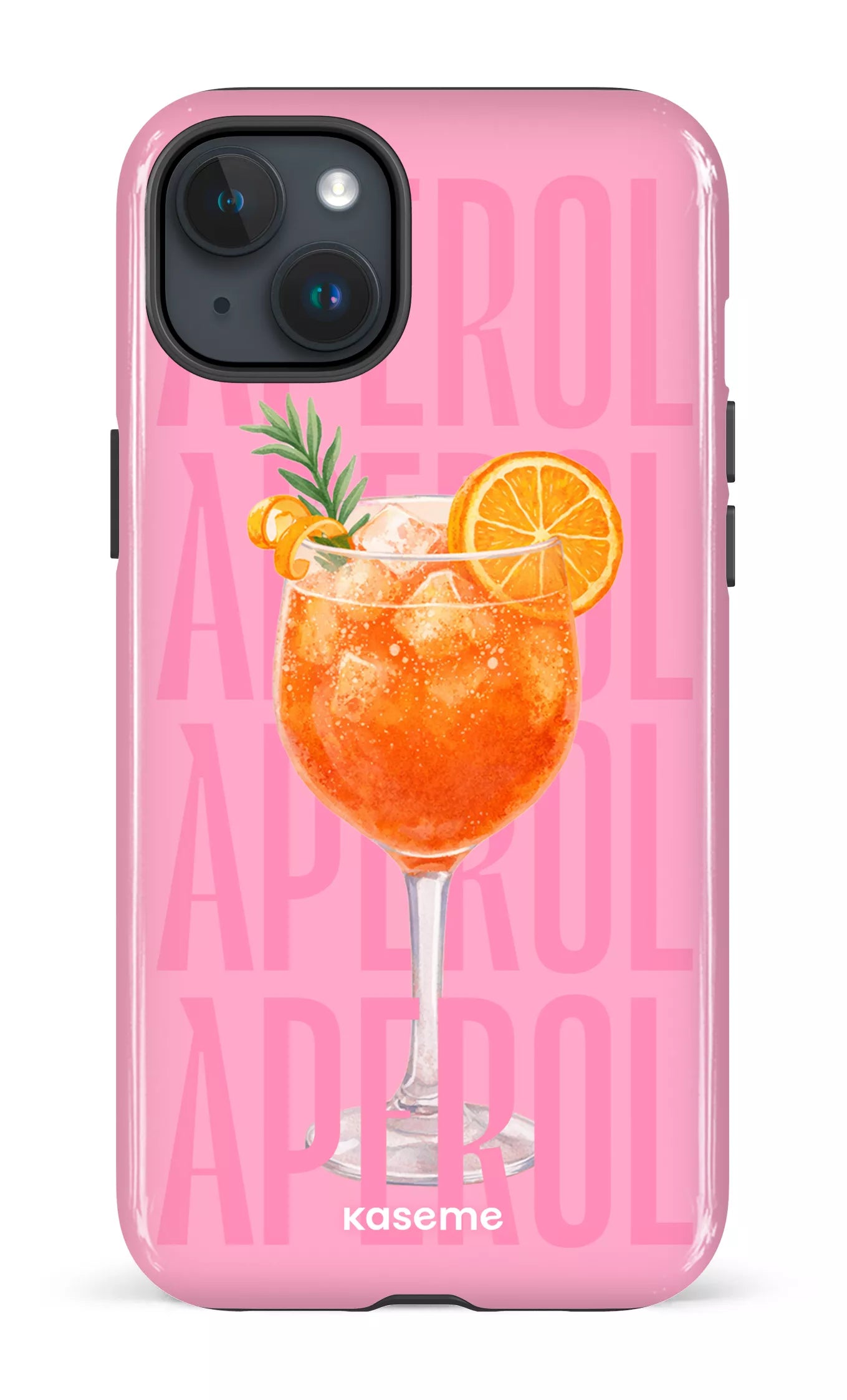 iPhone 15 Plus Tough Aperol Sunset Pink -