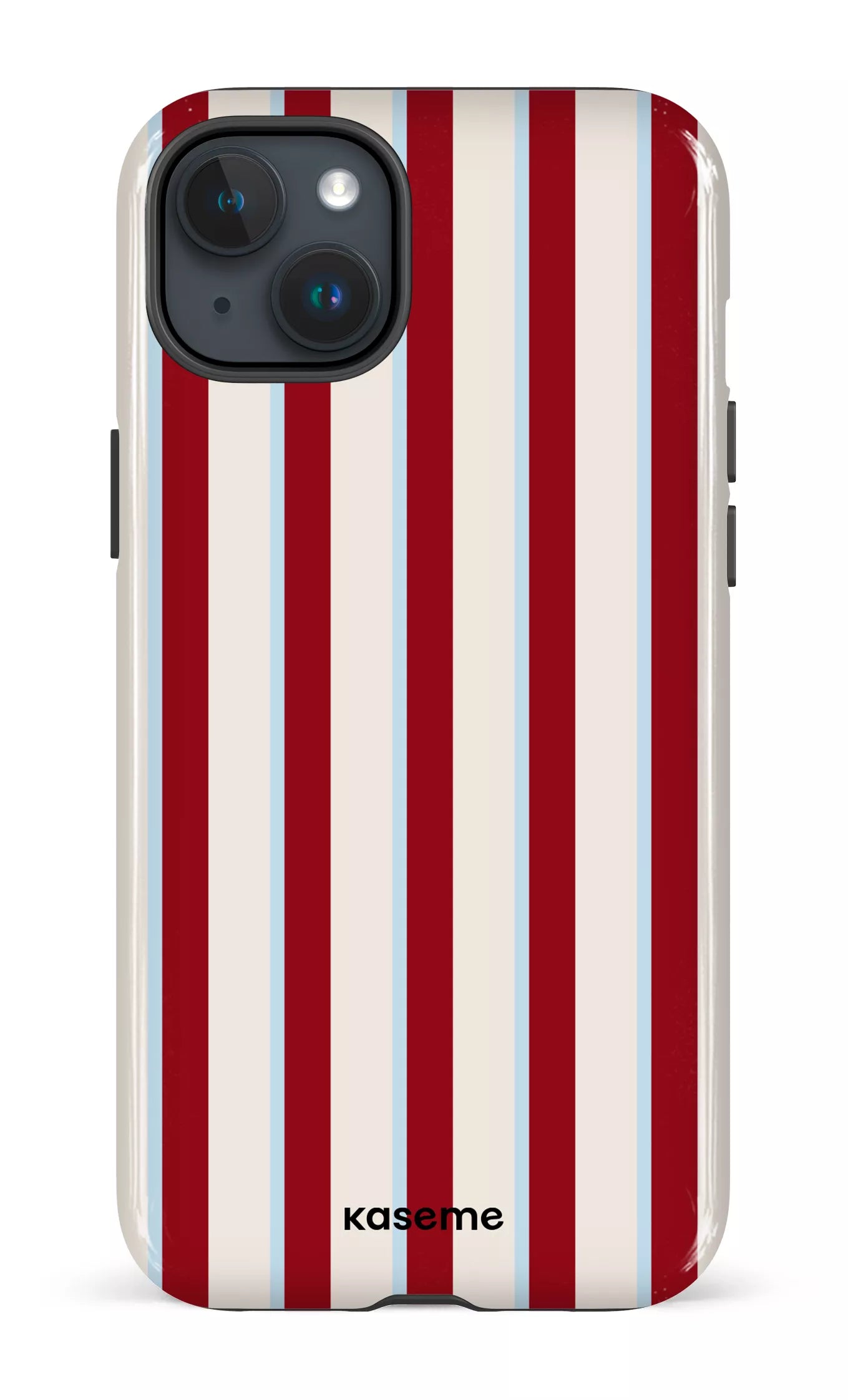 iPhone 15 Plus Tough Berry Lane Red & Blue -