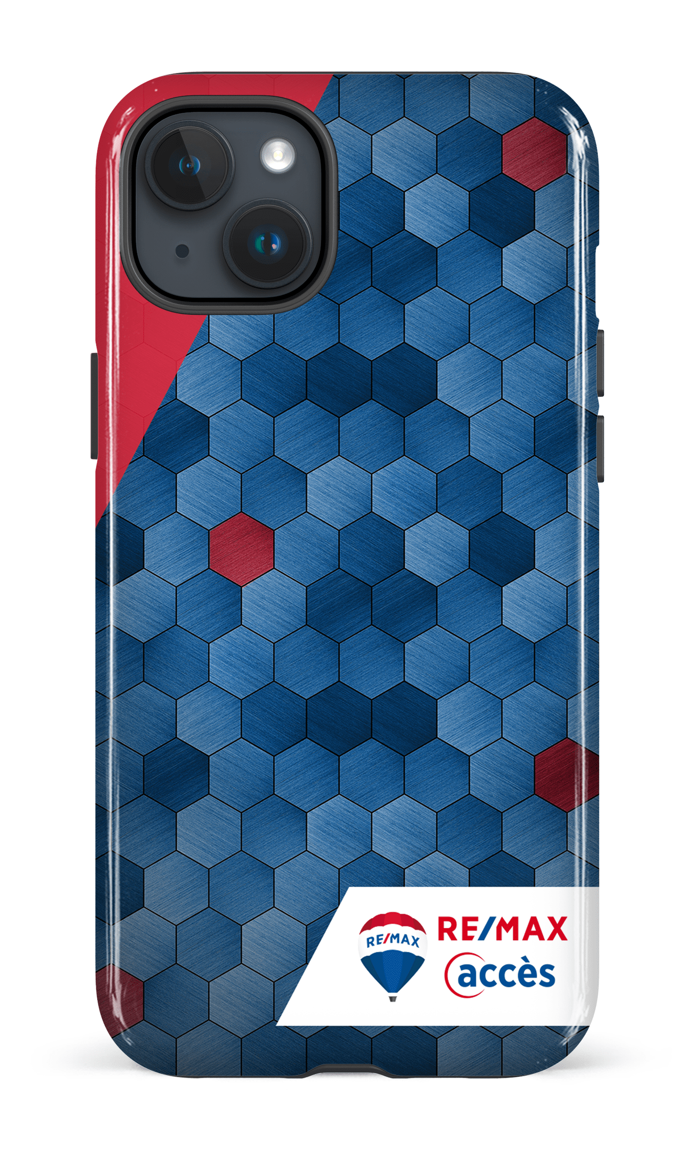 iPhone 15 Plus Tough Exagones texturés -