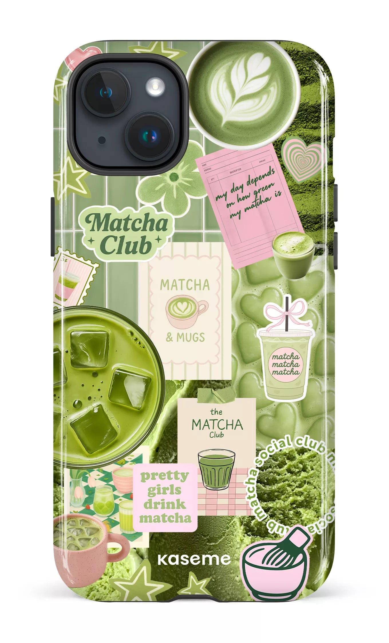 iPhone 15 Plus Tough Matcha Rituals -