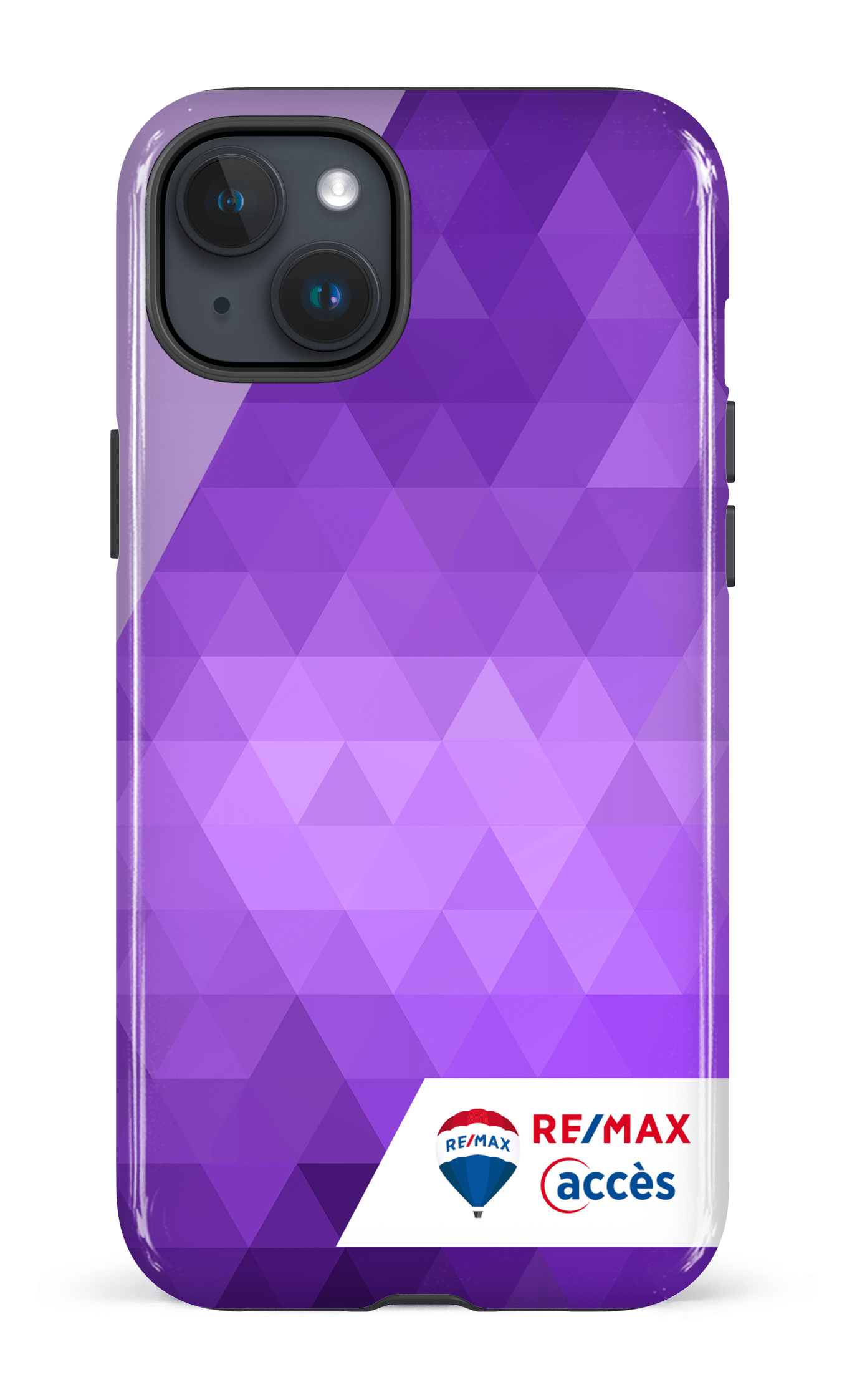iPhone 15 Plus Tough Motif Triangle -