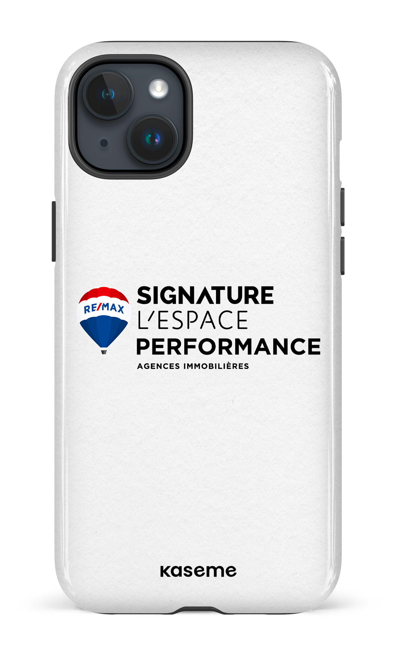 iPhone 15 Plus Tough Remax Signature L'Espace & Performance Blanc -
