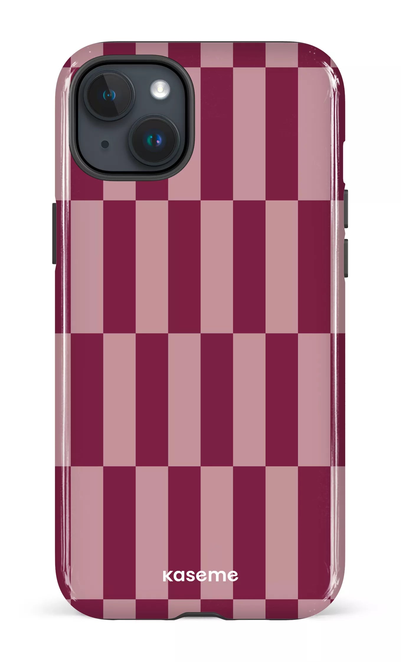 iPhone 15 Plus Tough Structured Burgundy -
