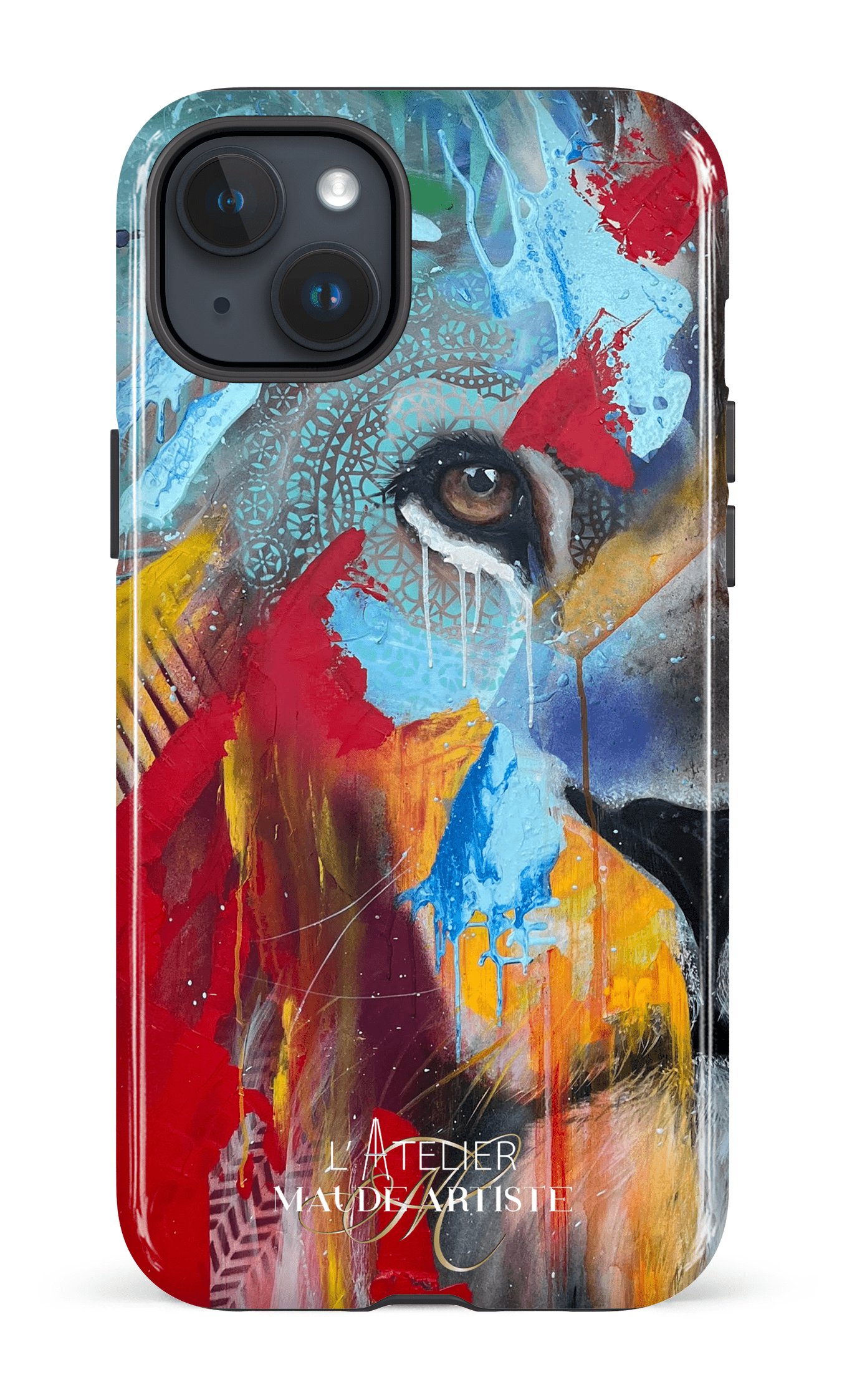 iPhone 15 Plus Tough Waves by Maude -