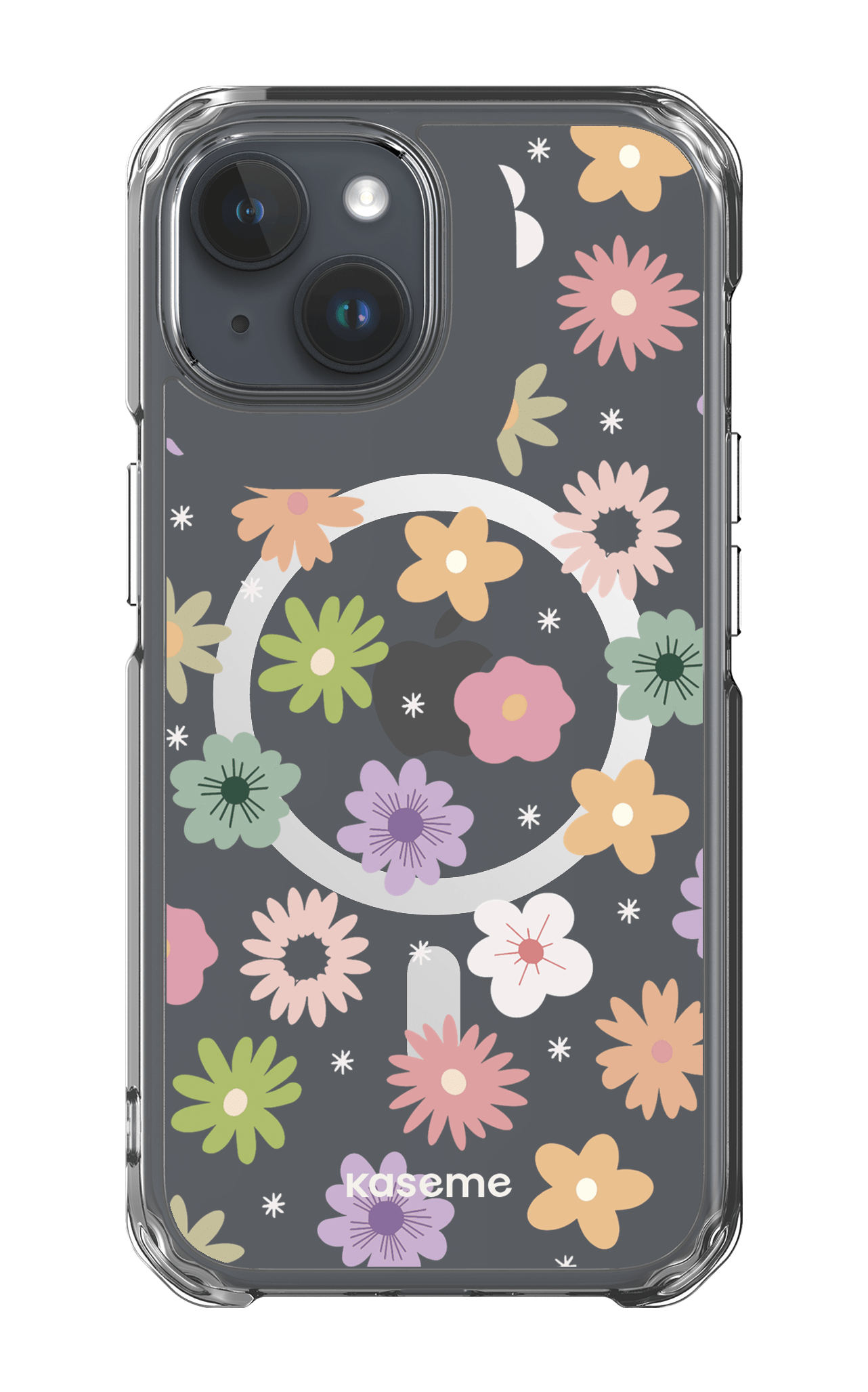 iPhone 15 Pro Clear Case - Magsafe Adore small Clear Case -