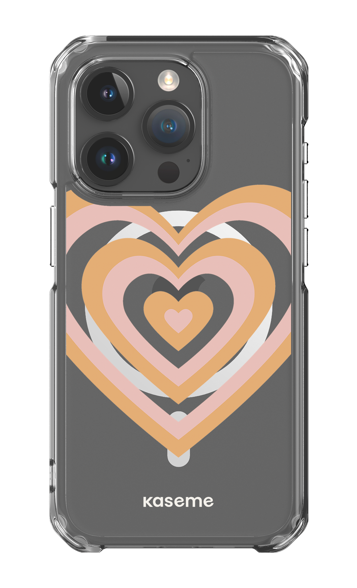 iPhone 15 Pro Clear Case - Magsafe Amor Clear Case -