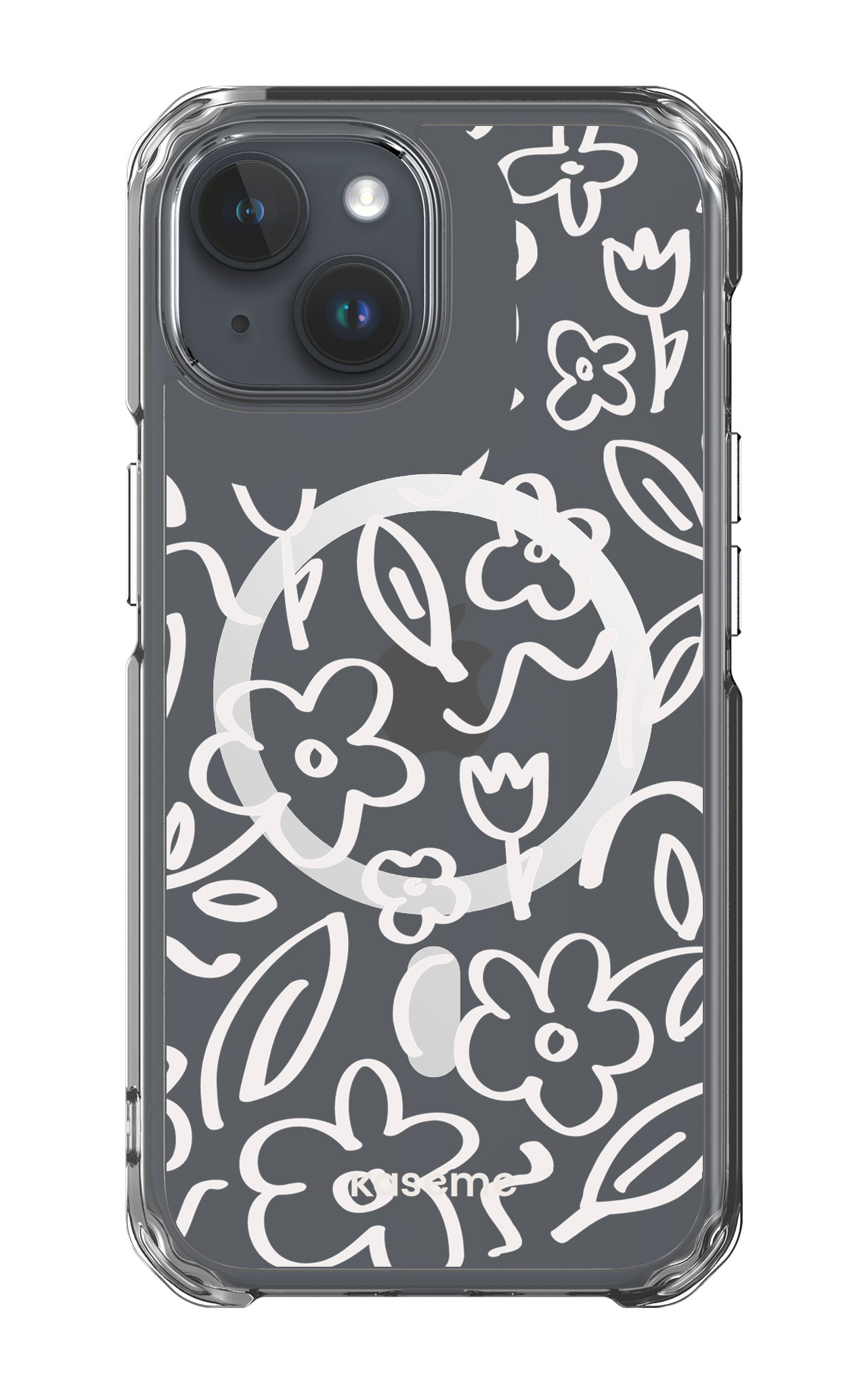 iPhone 15 Pro Clear Case - Magsafe Brooklyn Clear Case -