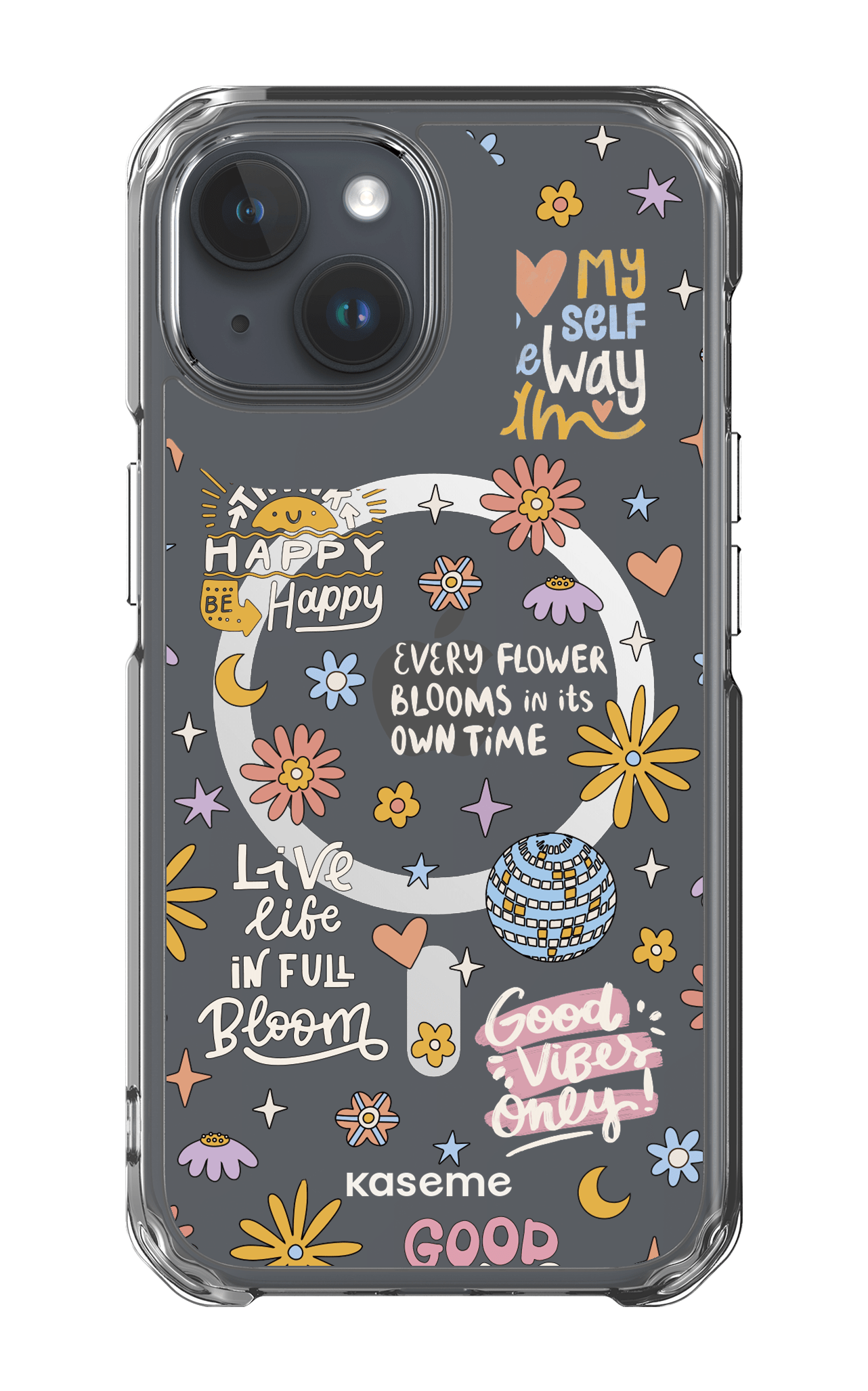 iPhone 15 Pro Clear Case - Magsafe Candid Clear Case -