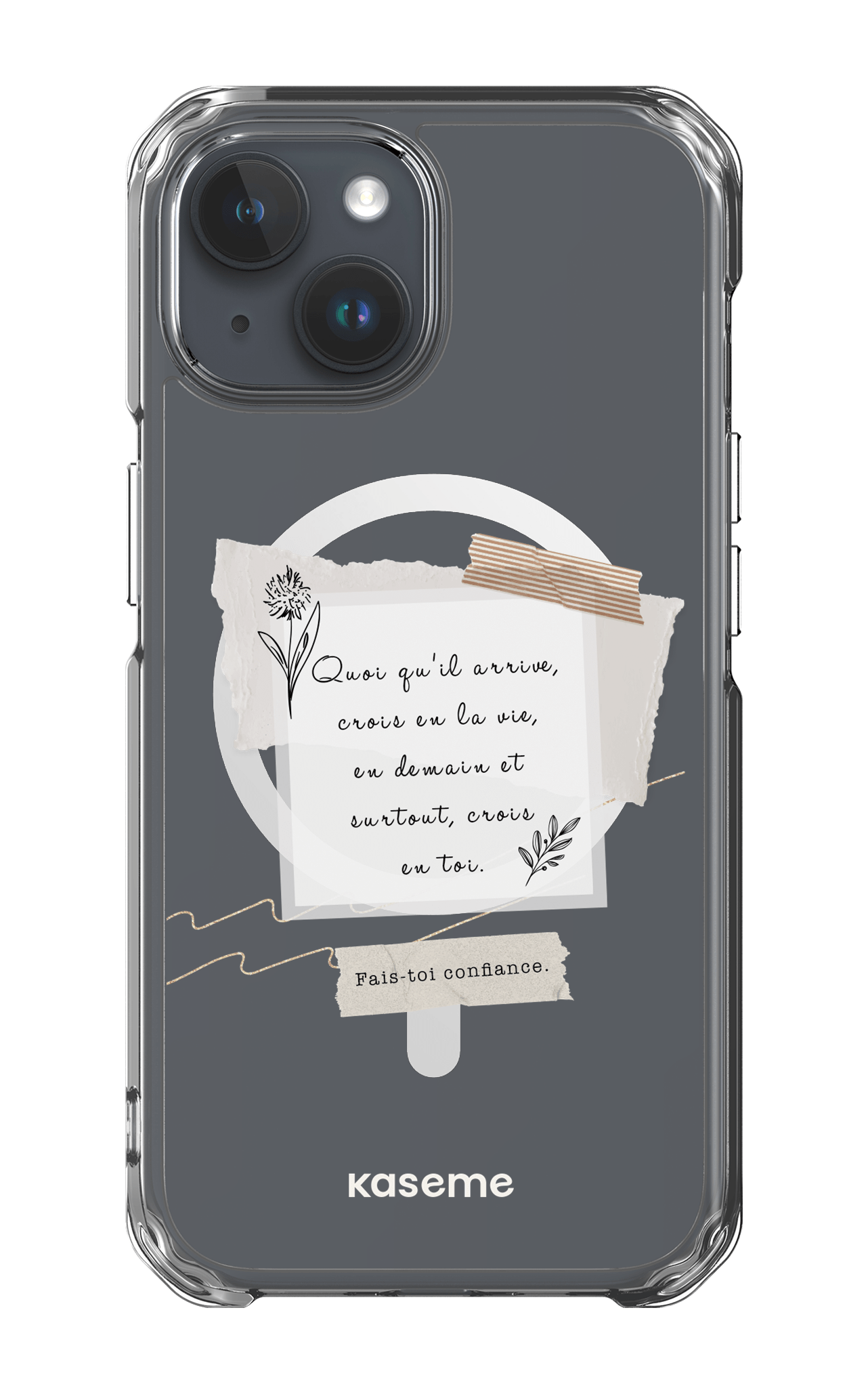 iPhone 15 Pro Clear Case - Magsafe Foi Clear Case -