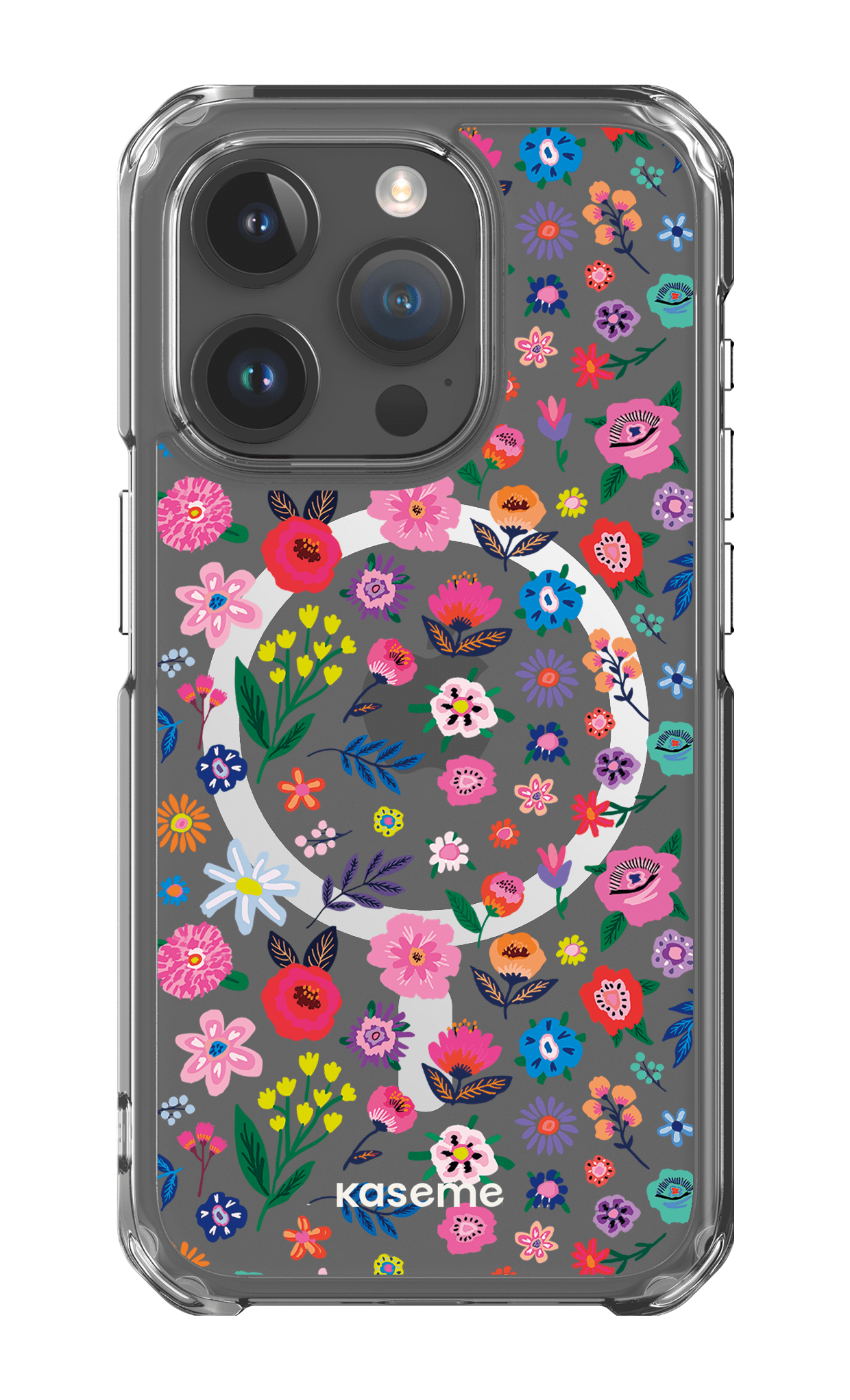 iPhone 15 Pro Clear Case - Magsafe Hallucinate Clear Case -