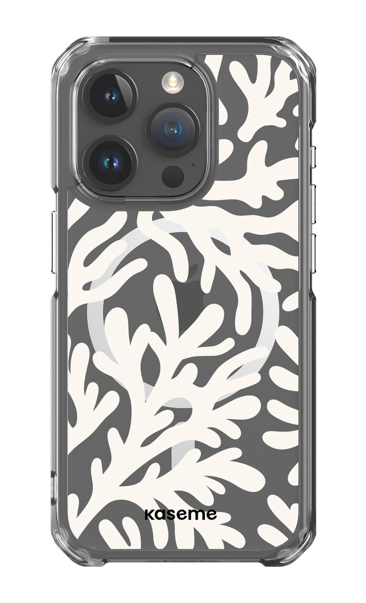 iPhone 15 Pro Clear Case - Magsafe Koralia Clear Case -