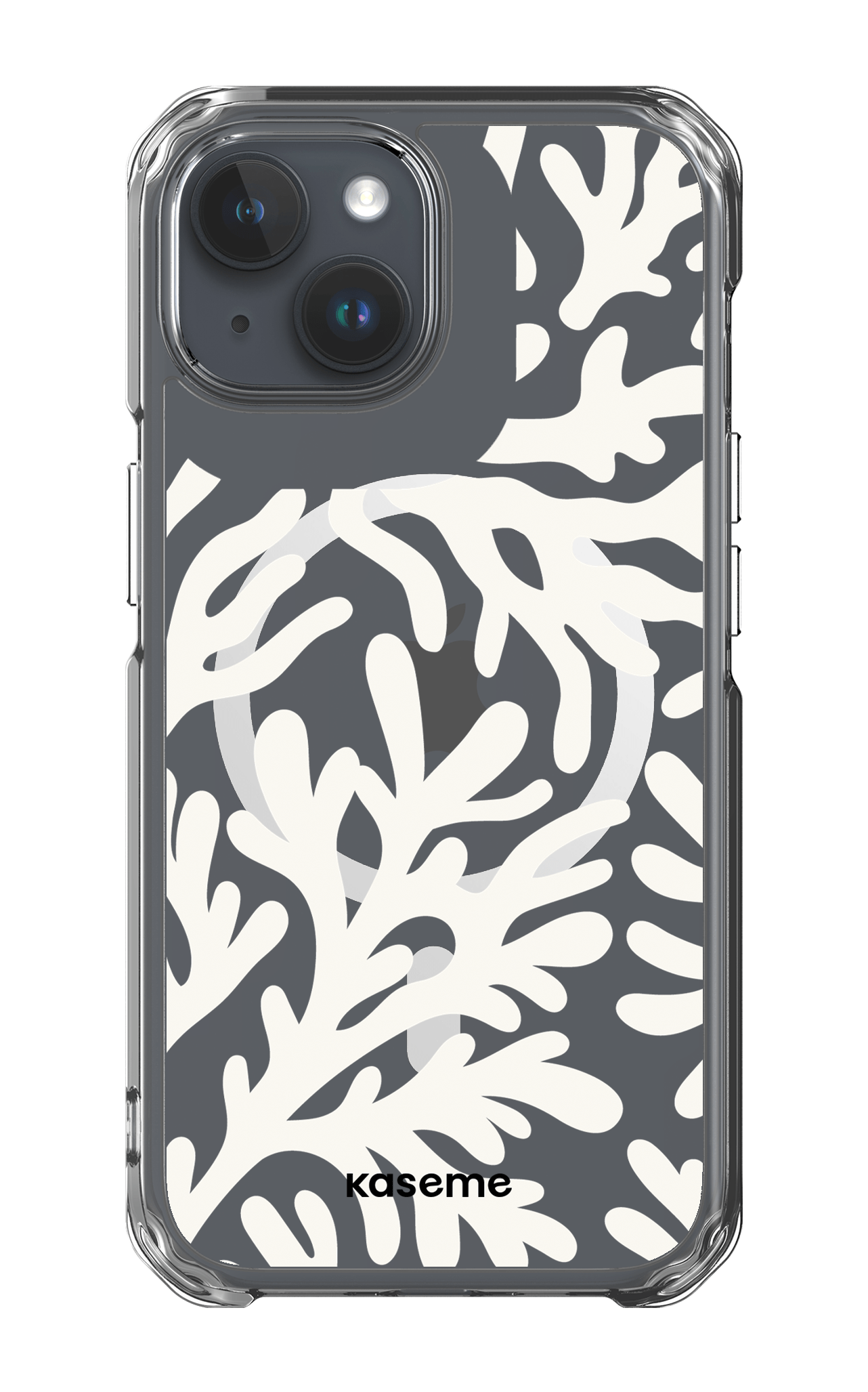 iPhone 15 Pro Clear Case - Magsafe Koralia Clear Case -