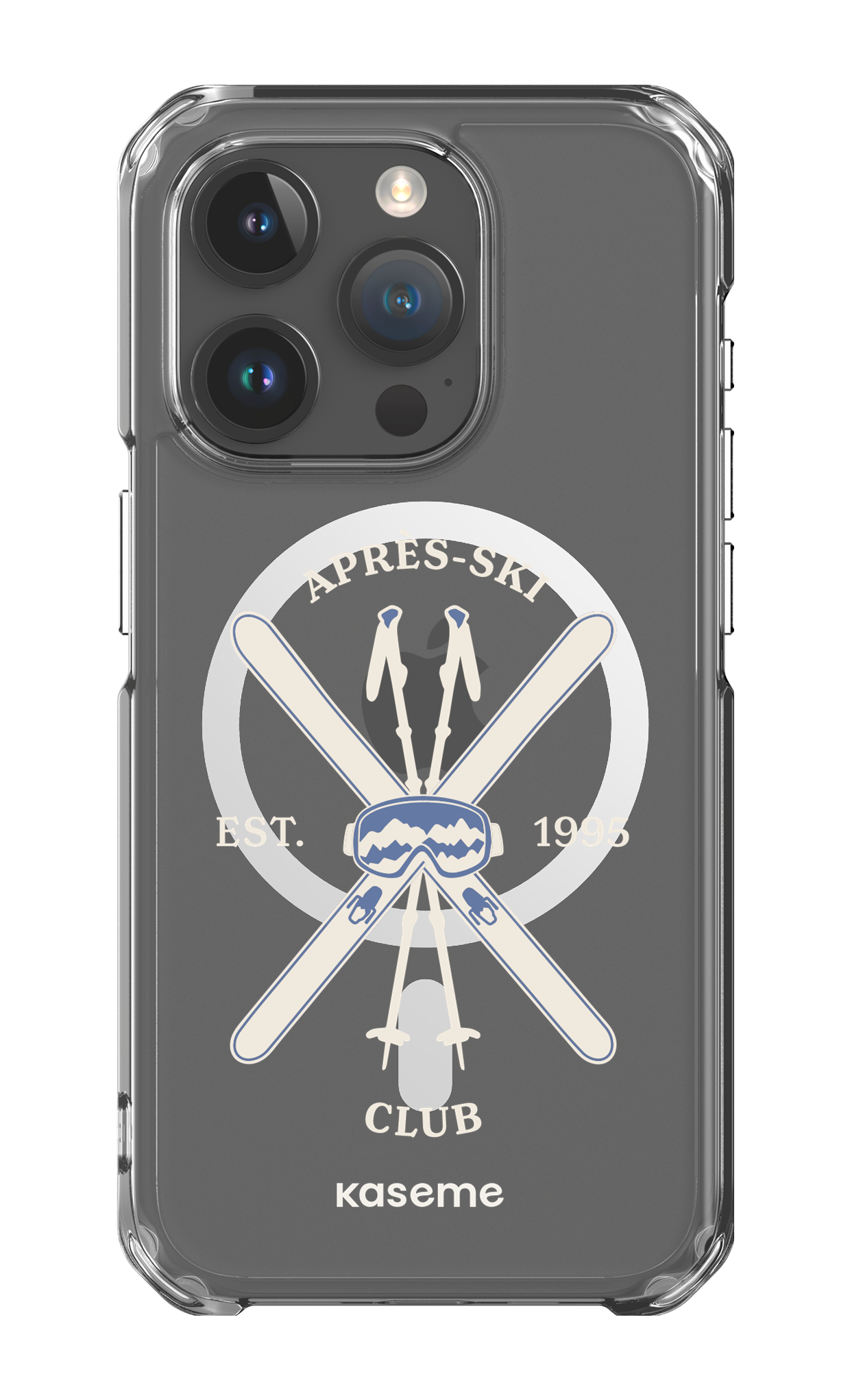 iPhone 15 Pro Clear Case - Magsafe Off-Track Clear Case -