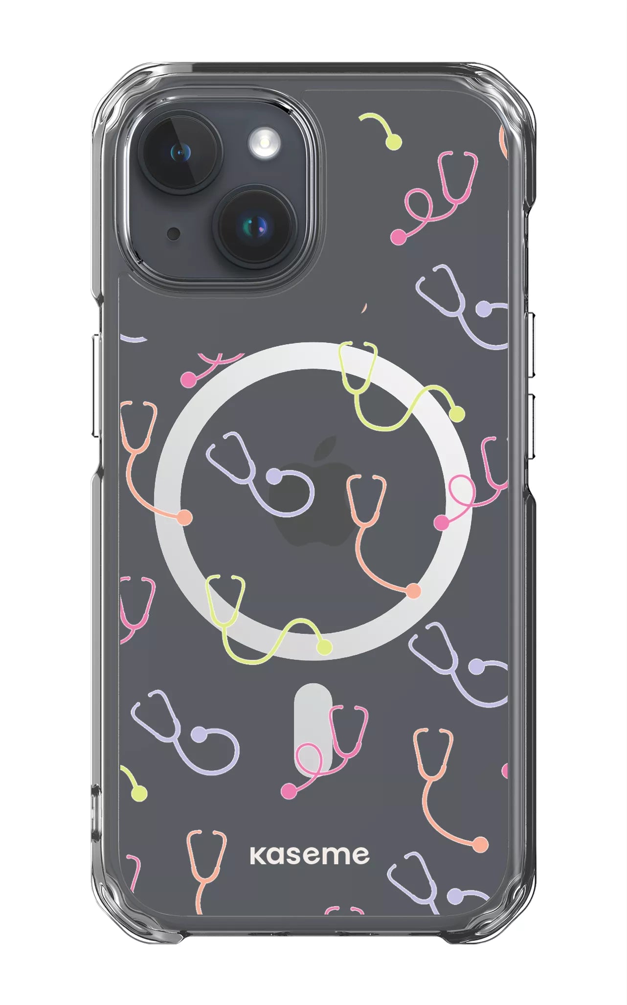 iPhone 15 Pro Clear Case - Magsafe Pulse Clear Case -