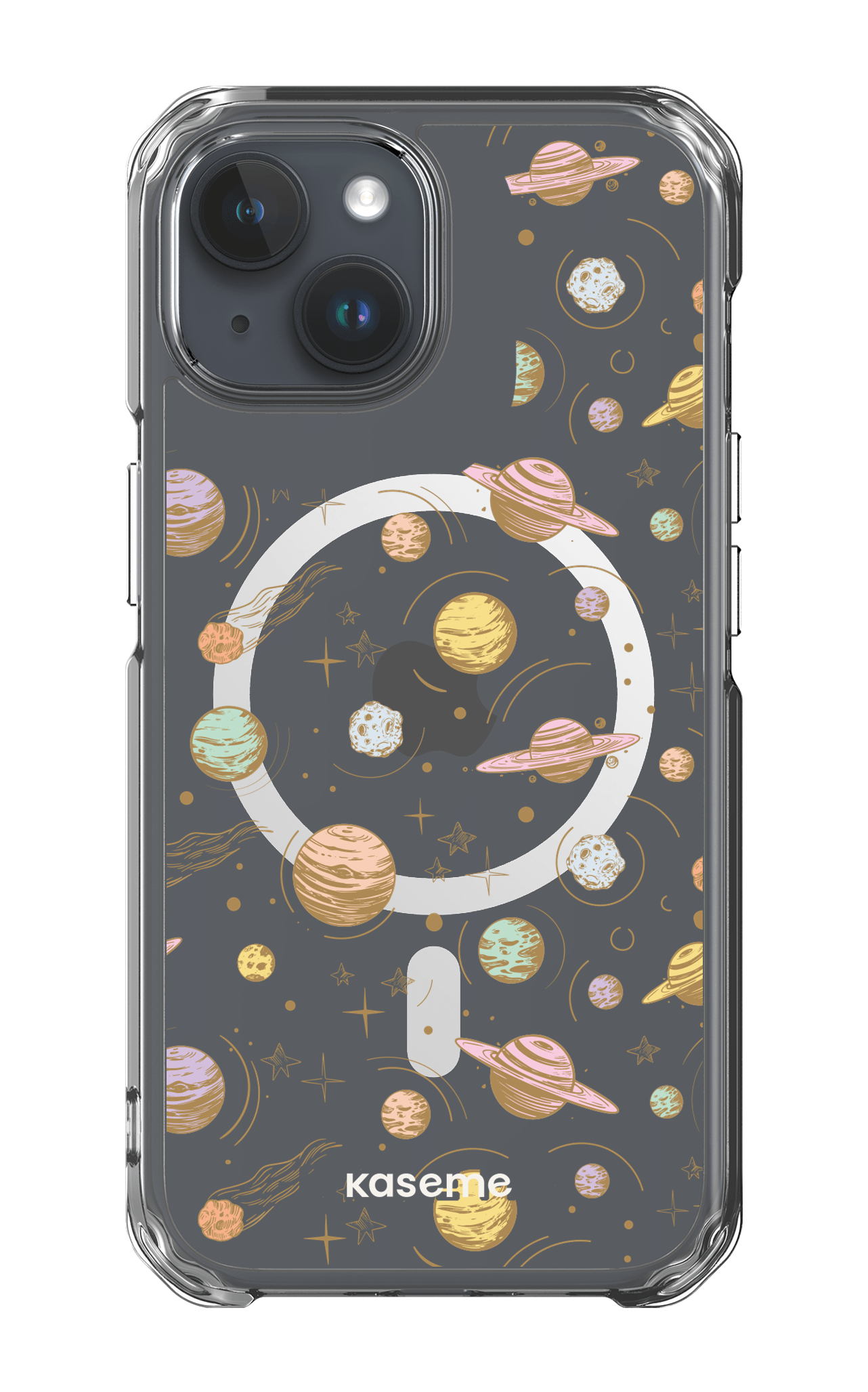 iPhone 15 Pro Clear Case - Magsafe Solar Clear Case -