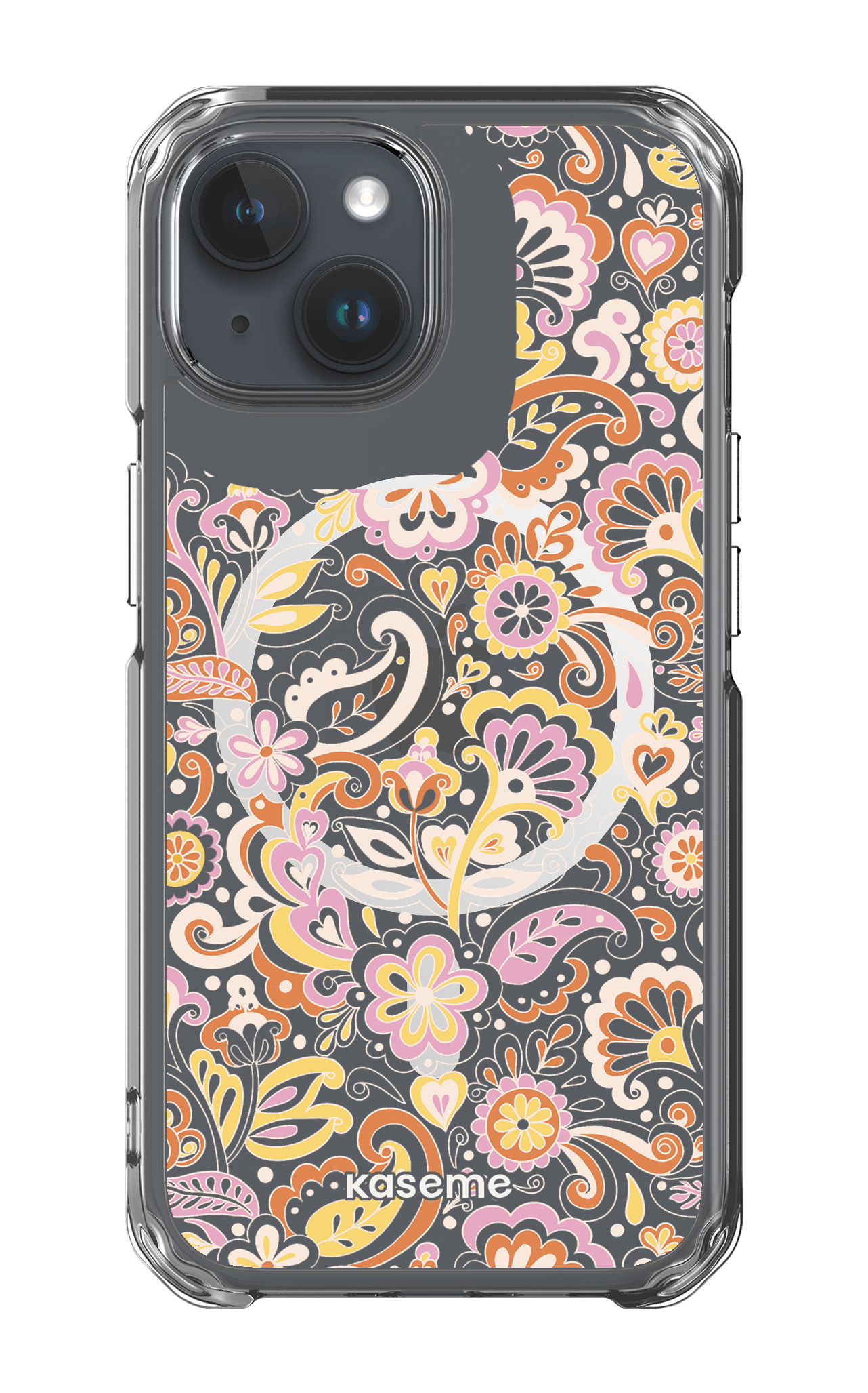 iPhone 15 Pro Clear Case - Magsafe Sunbathe Clear Case -