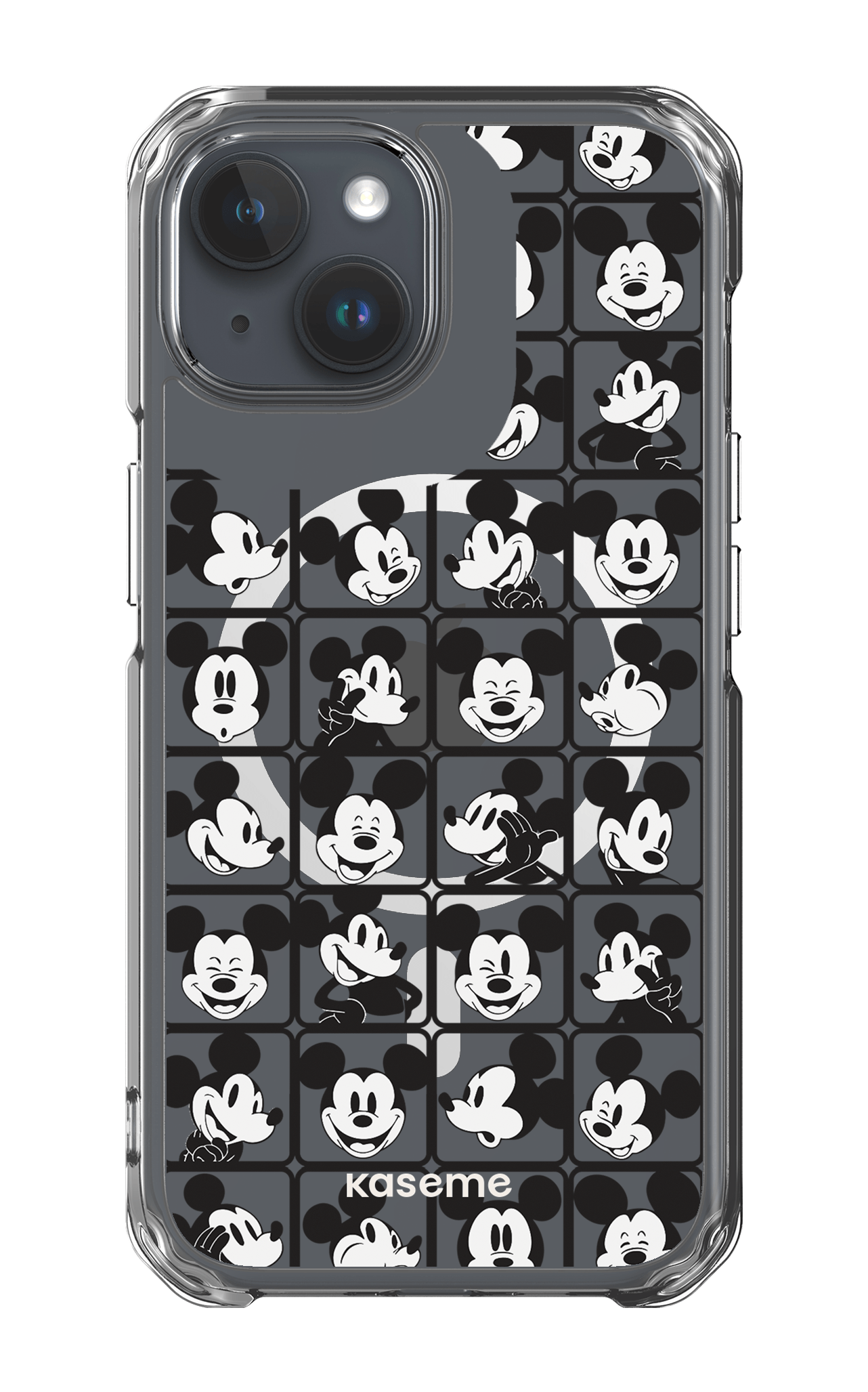 iPhone 15 Pro Clear Case - Magsafe Whimsy Clear Case -