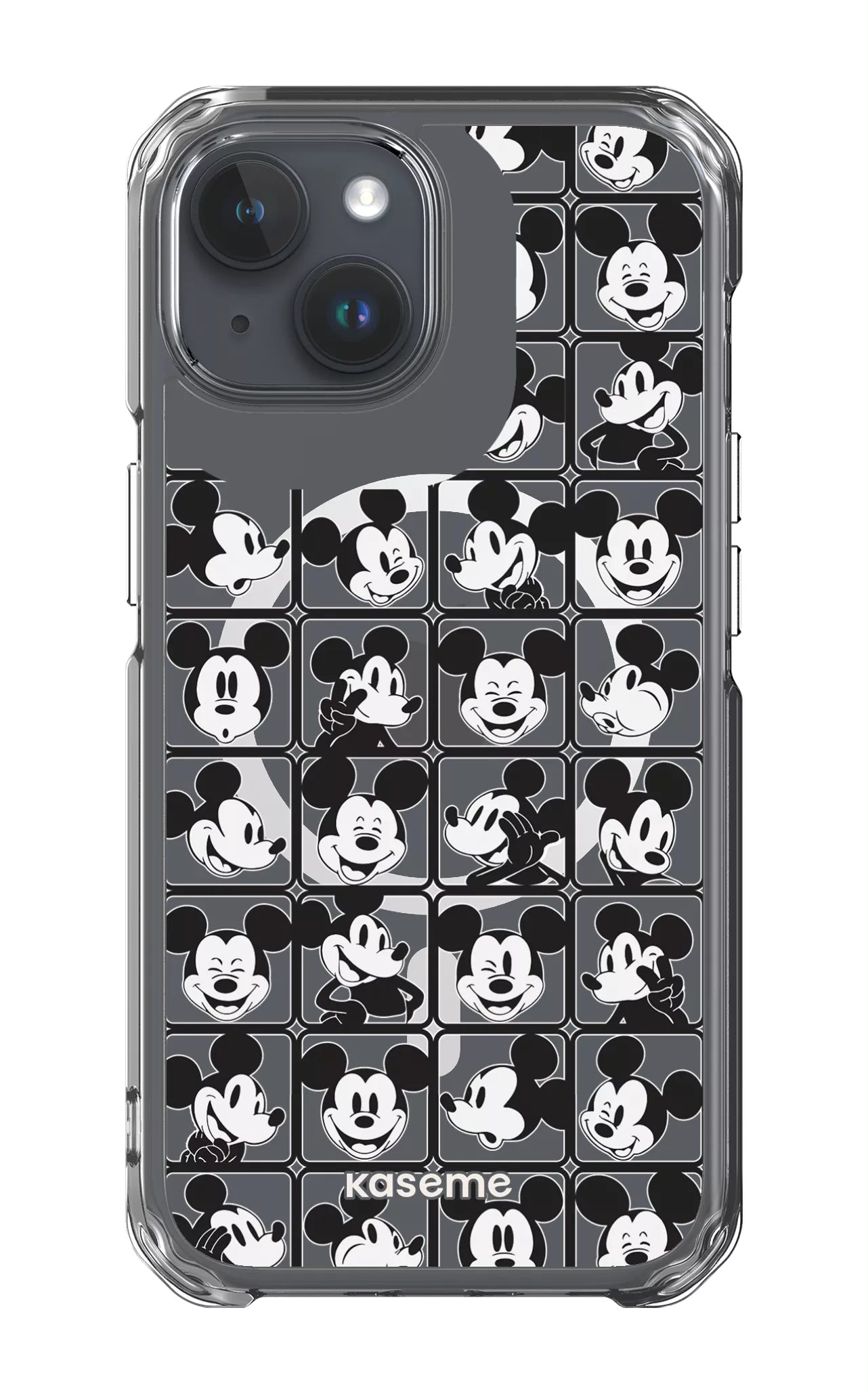 iPhone 15 Pro Clear Case - Magsafe Whimsy Clear Case -