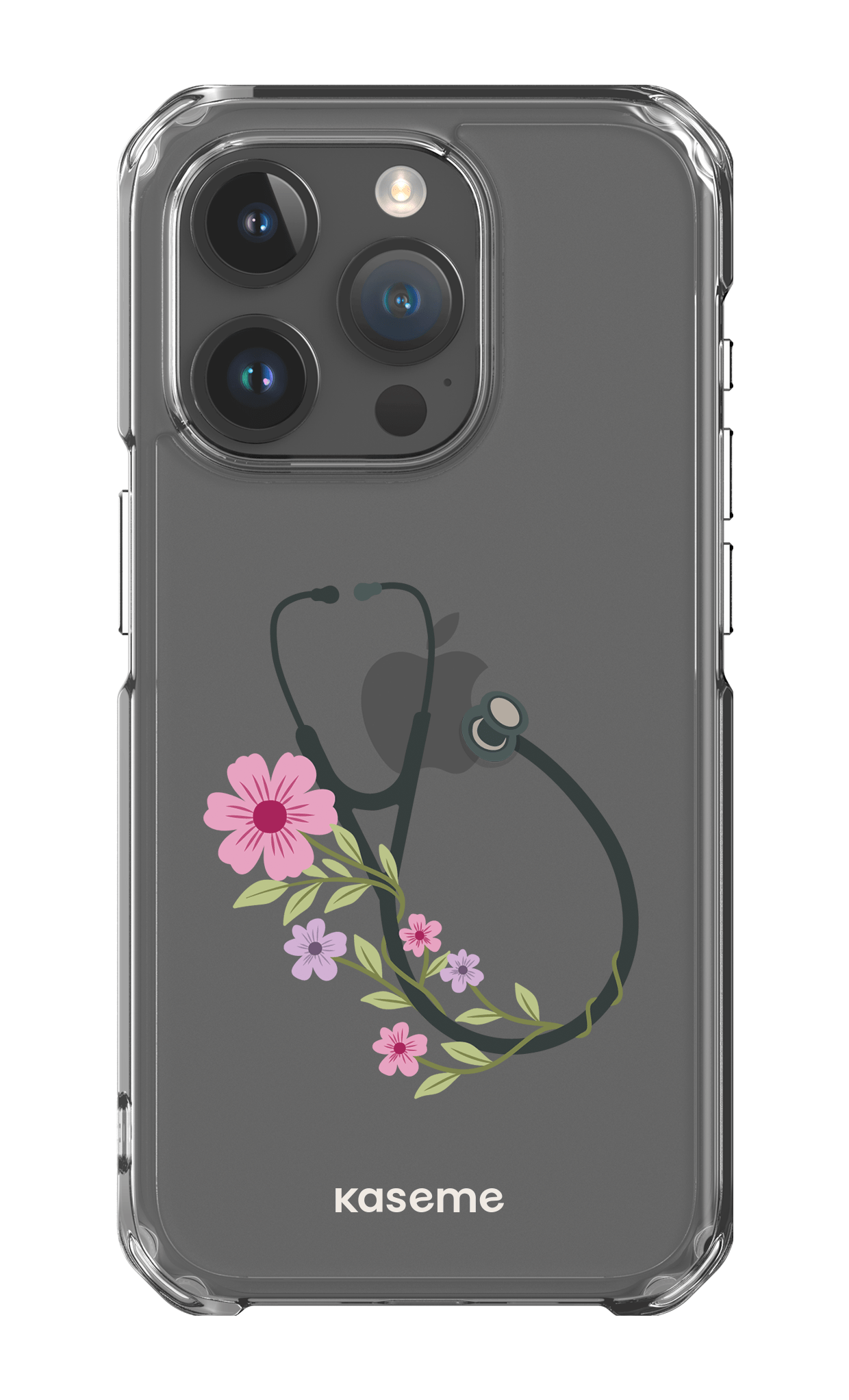 iPhone 15 Pro Clear Case Blossom Beat Clear Case -