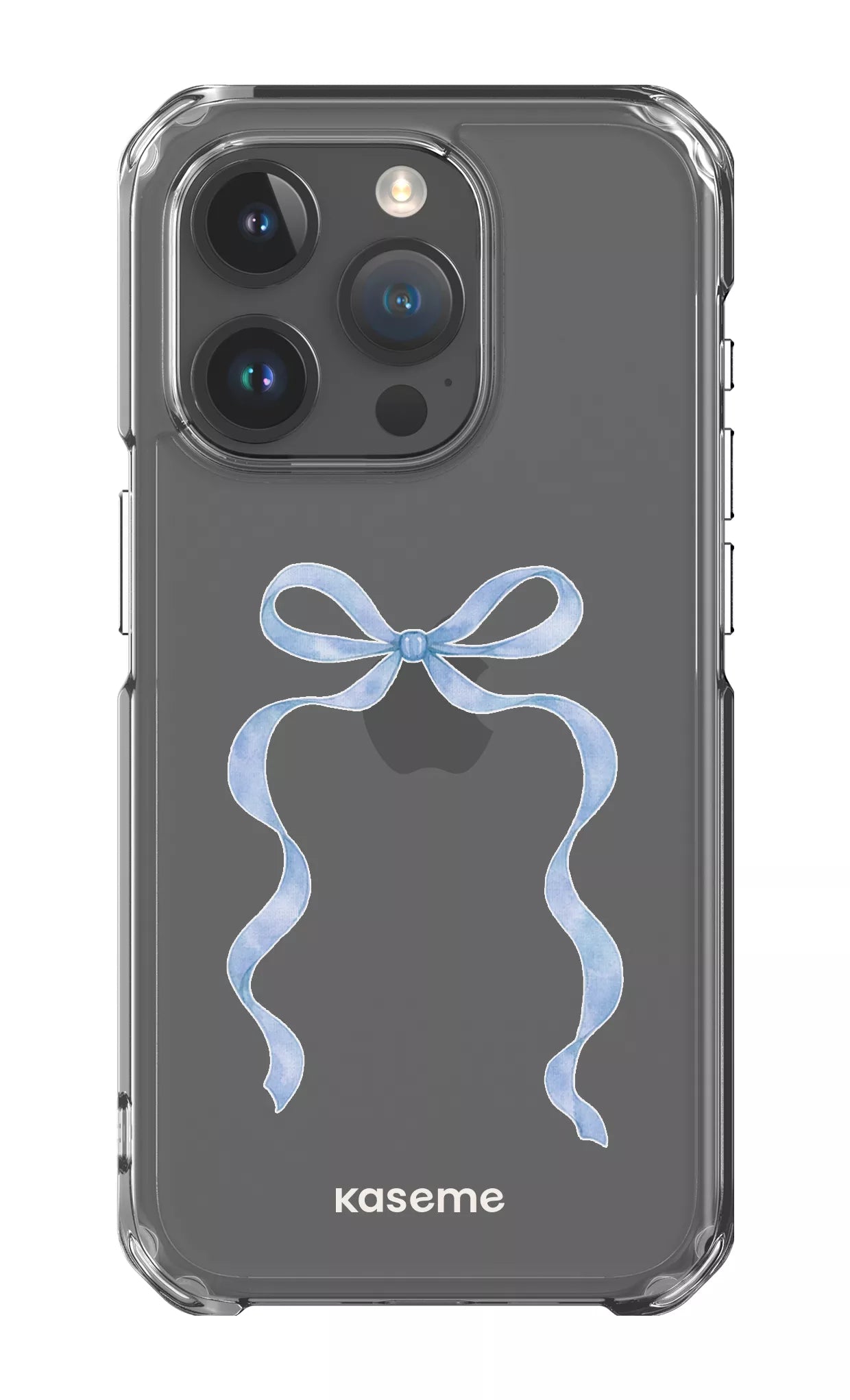 iPhone 15 Pro Clear Case Celeste Blue Clear Case -