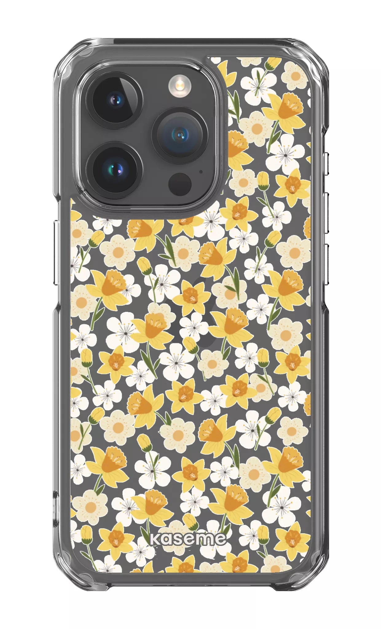 iPhone 15 Pro Clear Case Daffodil Clear Case -