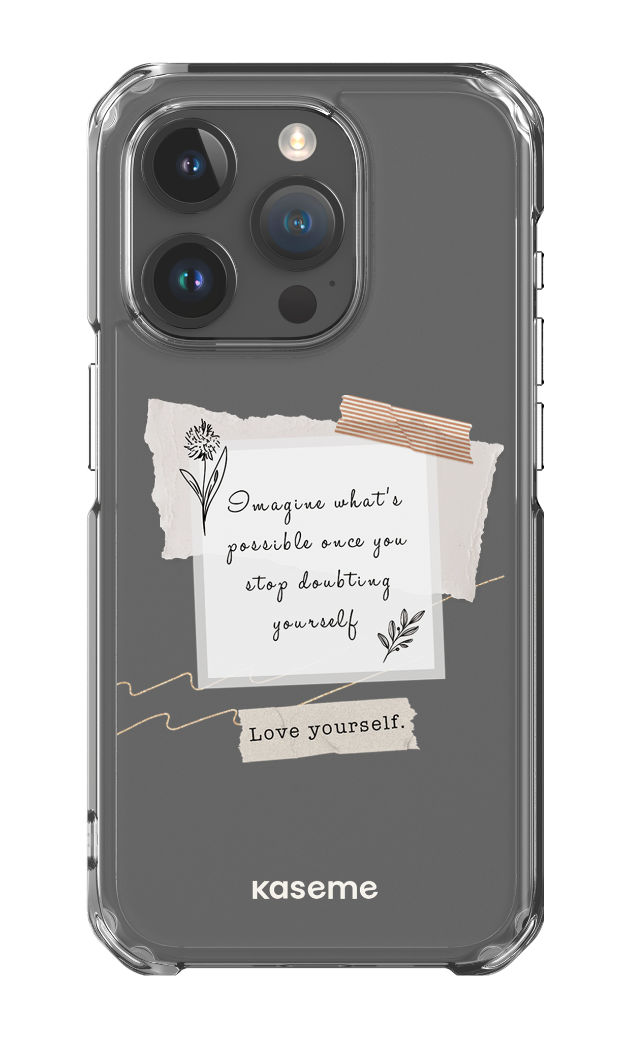 iPhone 15 Pro Clear Case Faith Clear Case -