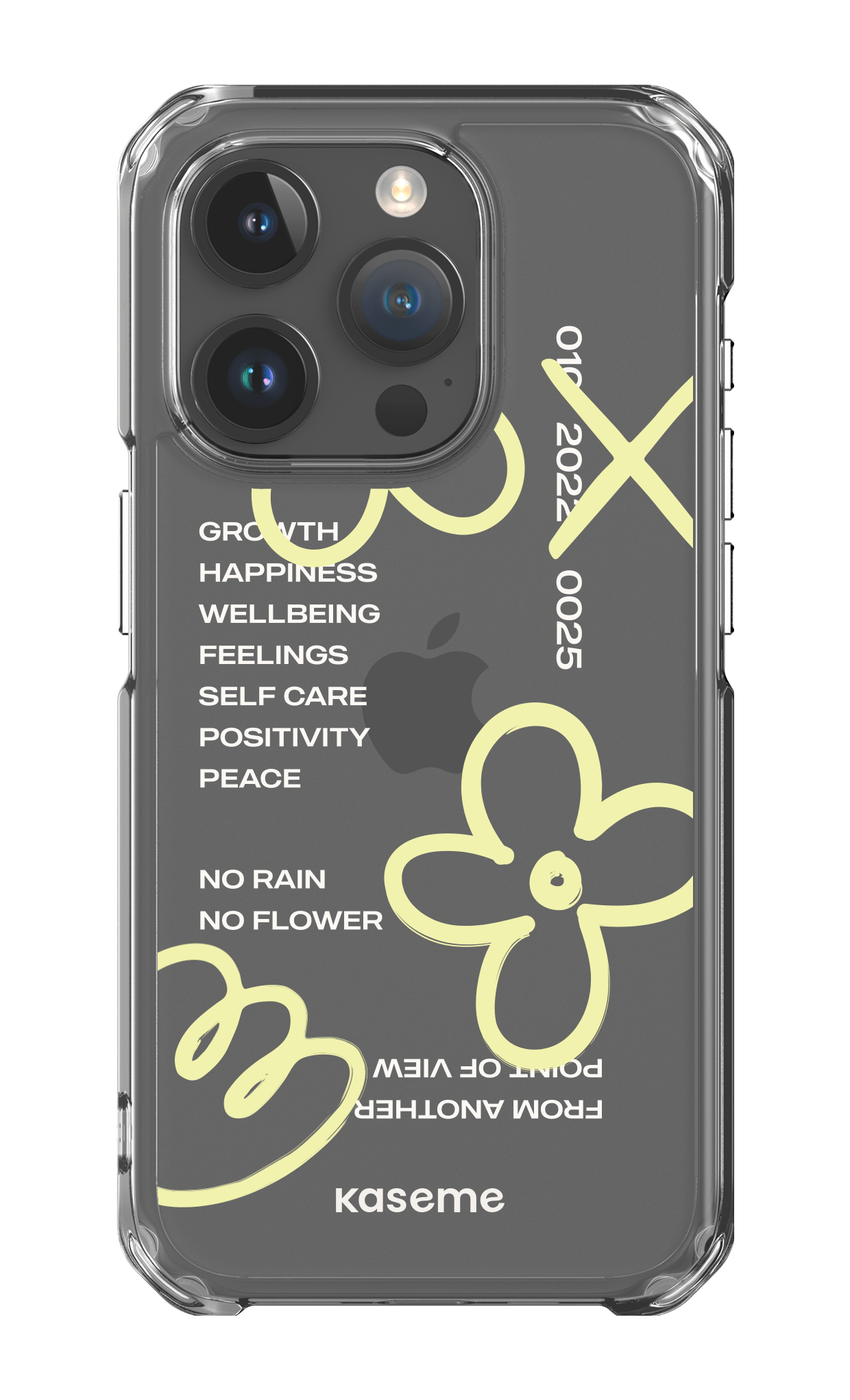 iPhone 15 Pro Clear Case Feelings clear case -