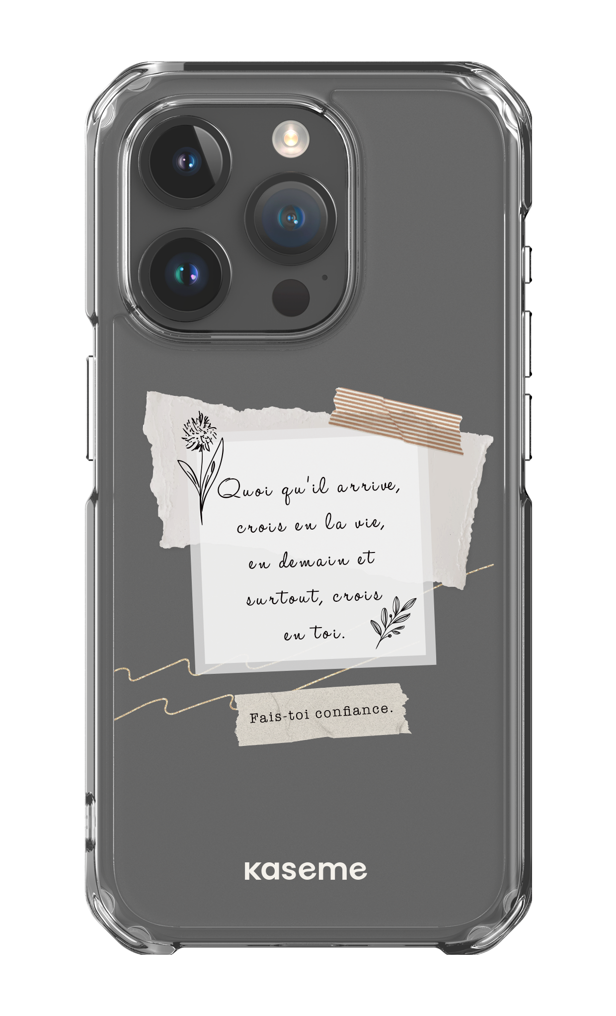 iPhone 15 Pro Clear Case Foi Clear Case -