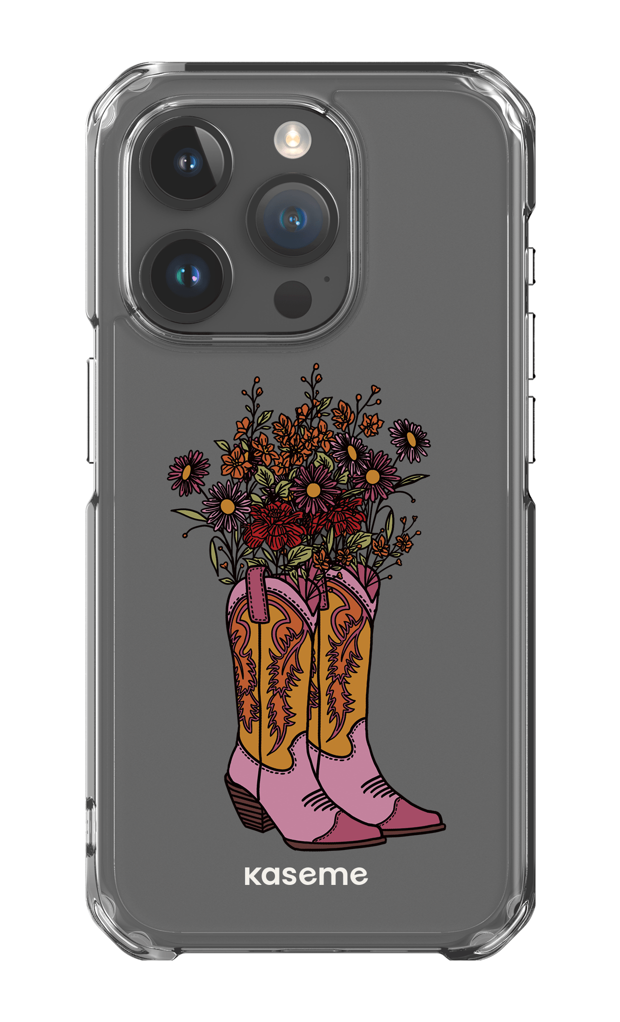 iPhone 15 Pro Clear Case Howdy Clear Case -