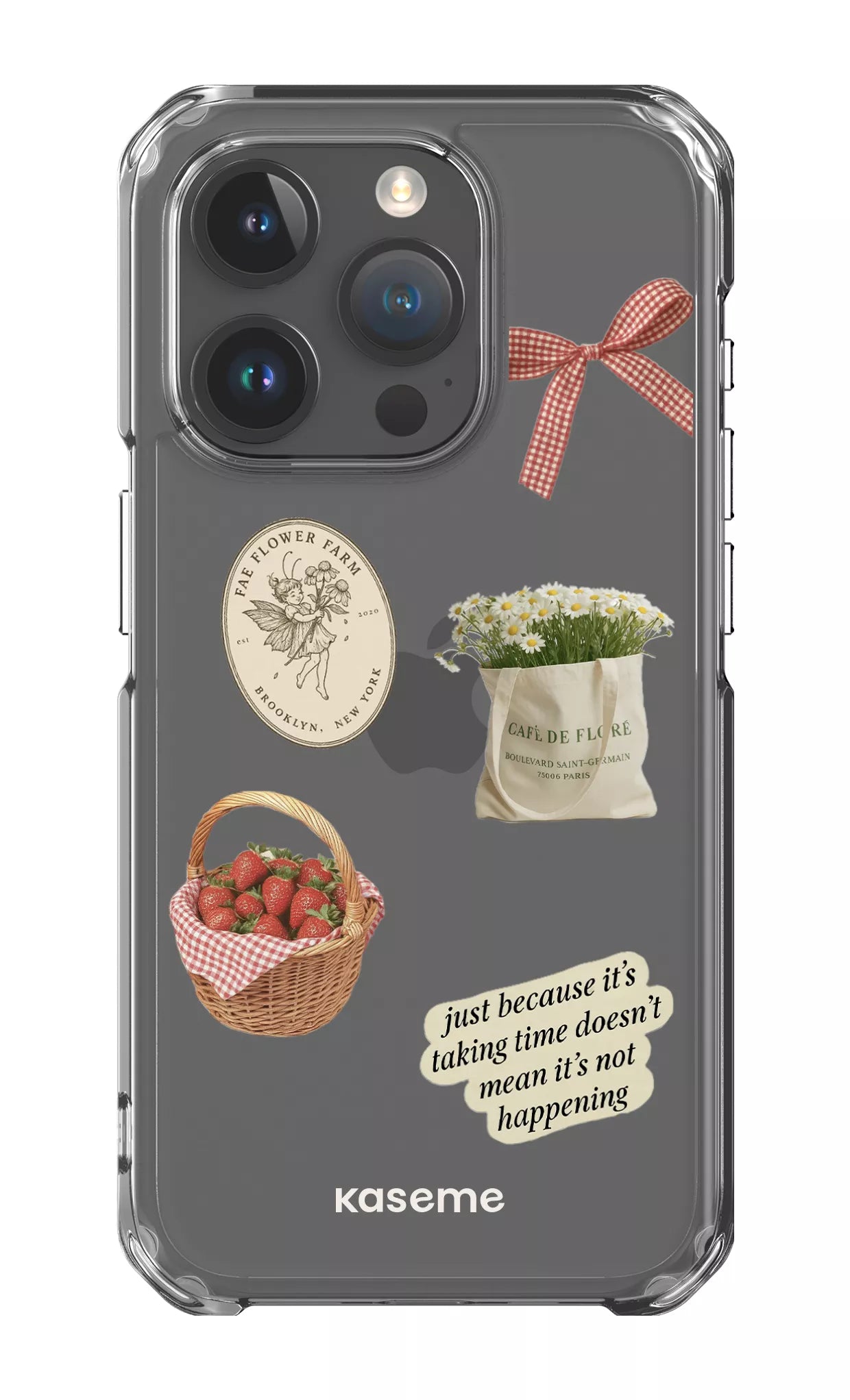 iPhone 15 Pro Clear Case June Clear Case -