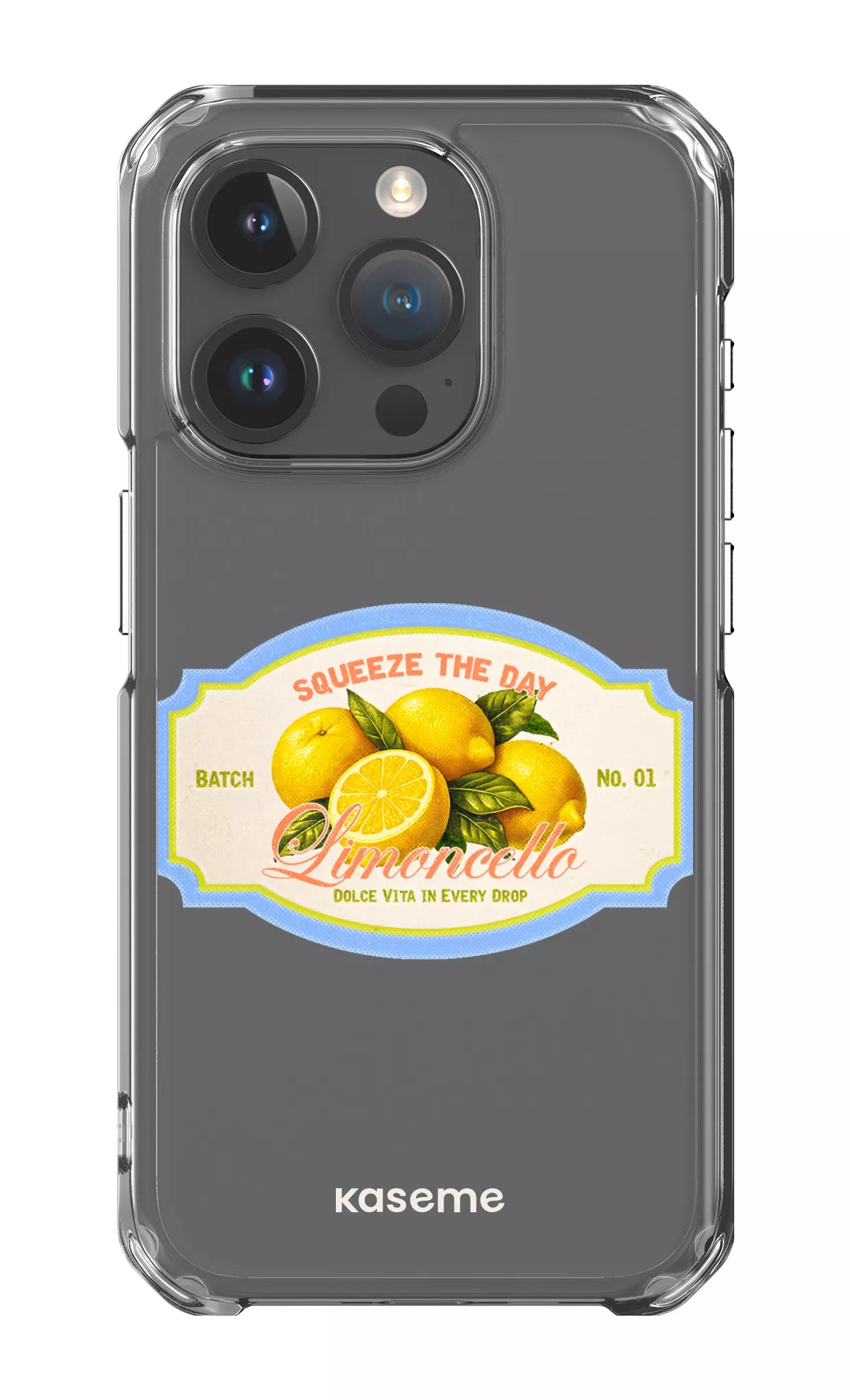 iPhone 15 Pro Clear Case Limoncello Clear Case -