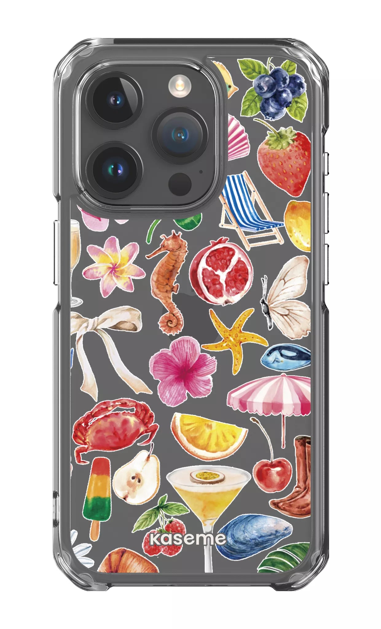 iPhone 15 Pro Clear Case St-Tropez Clear Case -