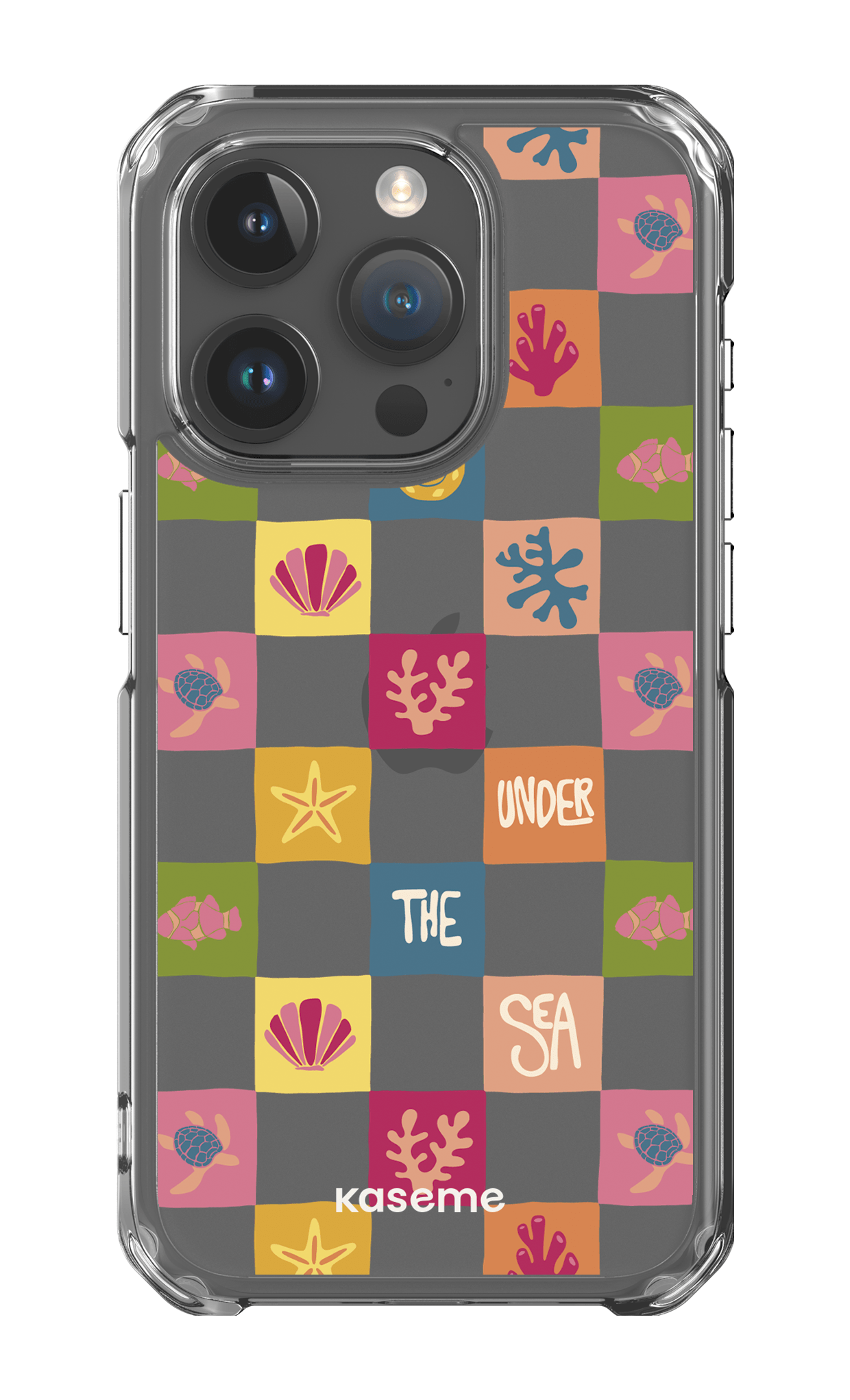 iPhone 15 Pro Clear Case Under the sea Clear Case -