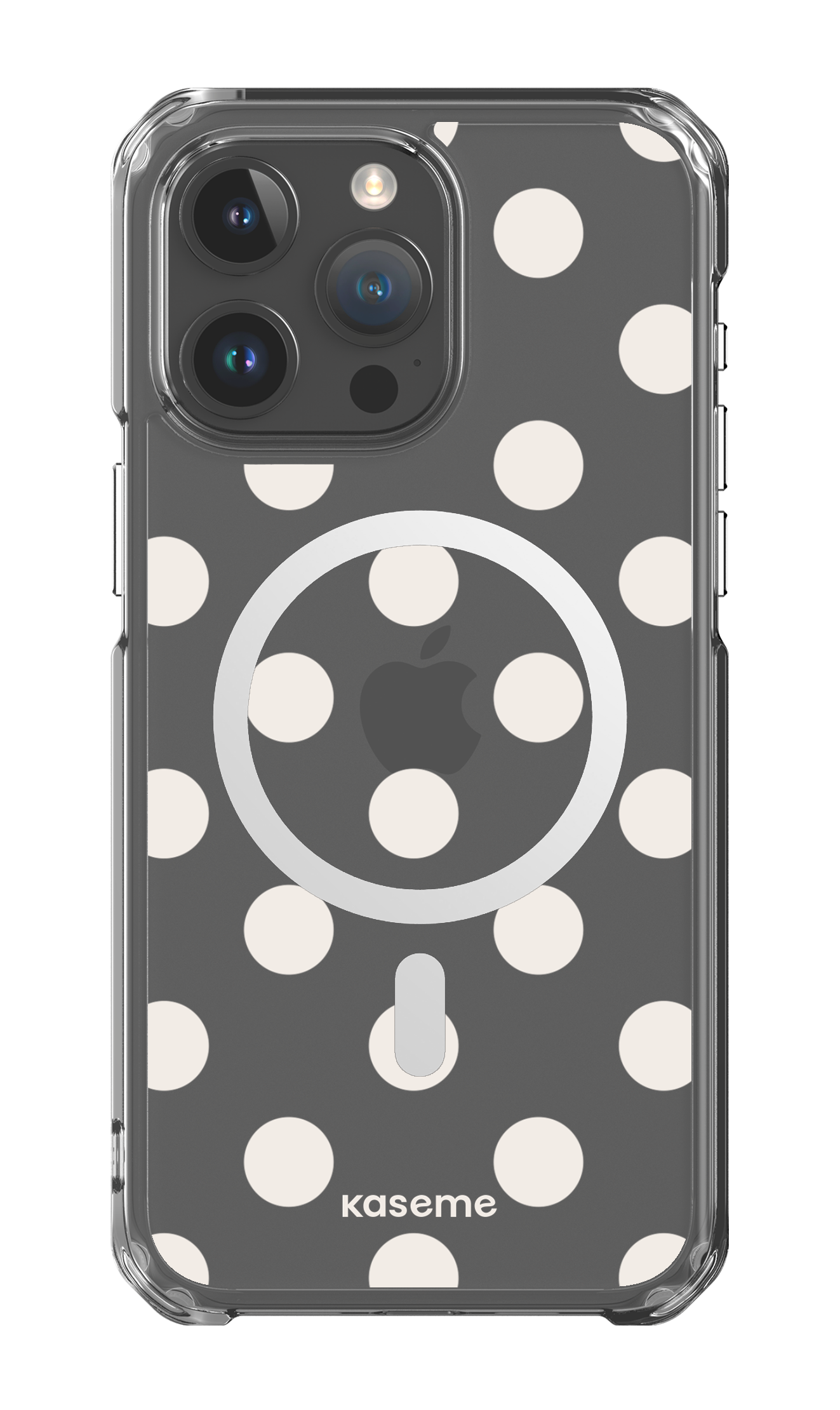 iPhone 15 Pro Max Clear Case - Magsafe Couture Clear Case -
