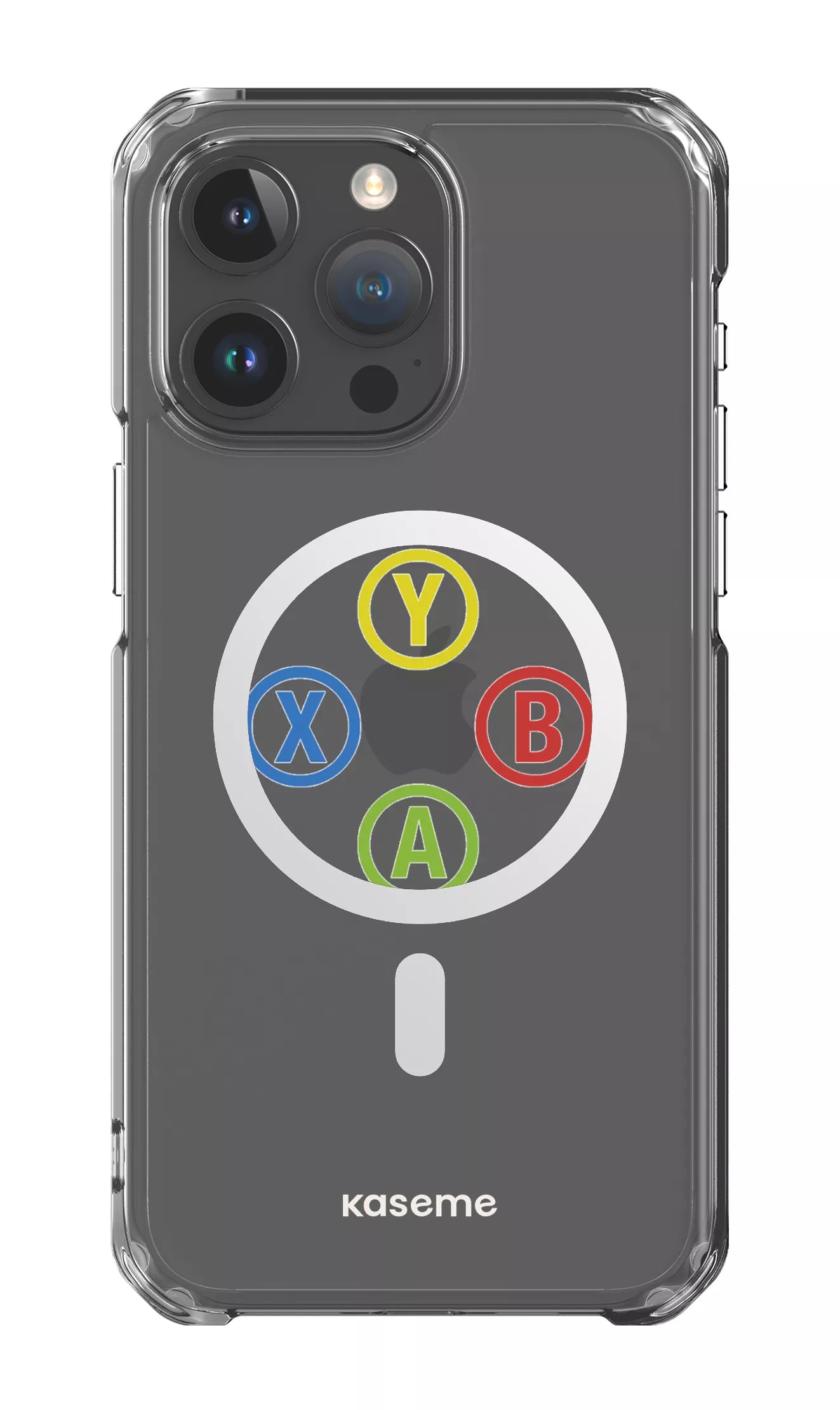 iPhone 15 Pro Max Clear Case - Magsafe Game Clear Case -
