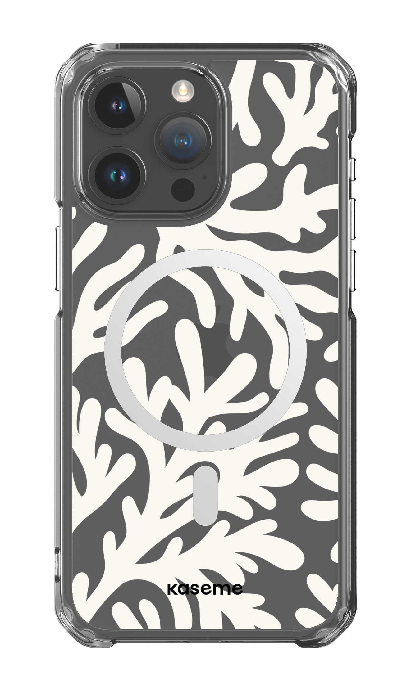 iPhone 15 Pro Max Clear Case - Magsafe Koralia Clear Case -