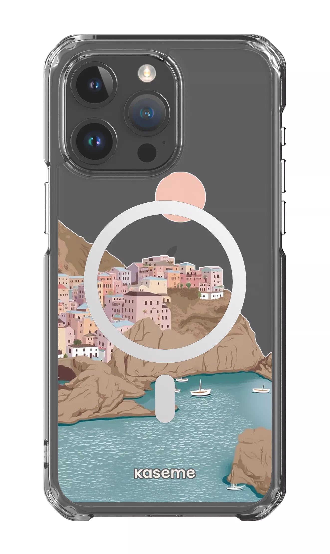 iPhone 15 Pro Max Clear Case - Magsafe Mediterrana Clear Case -